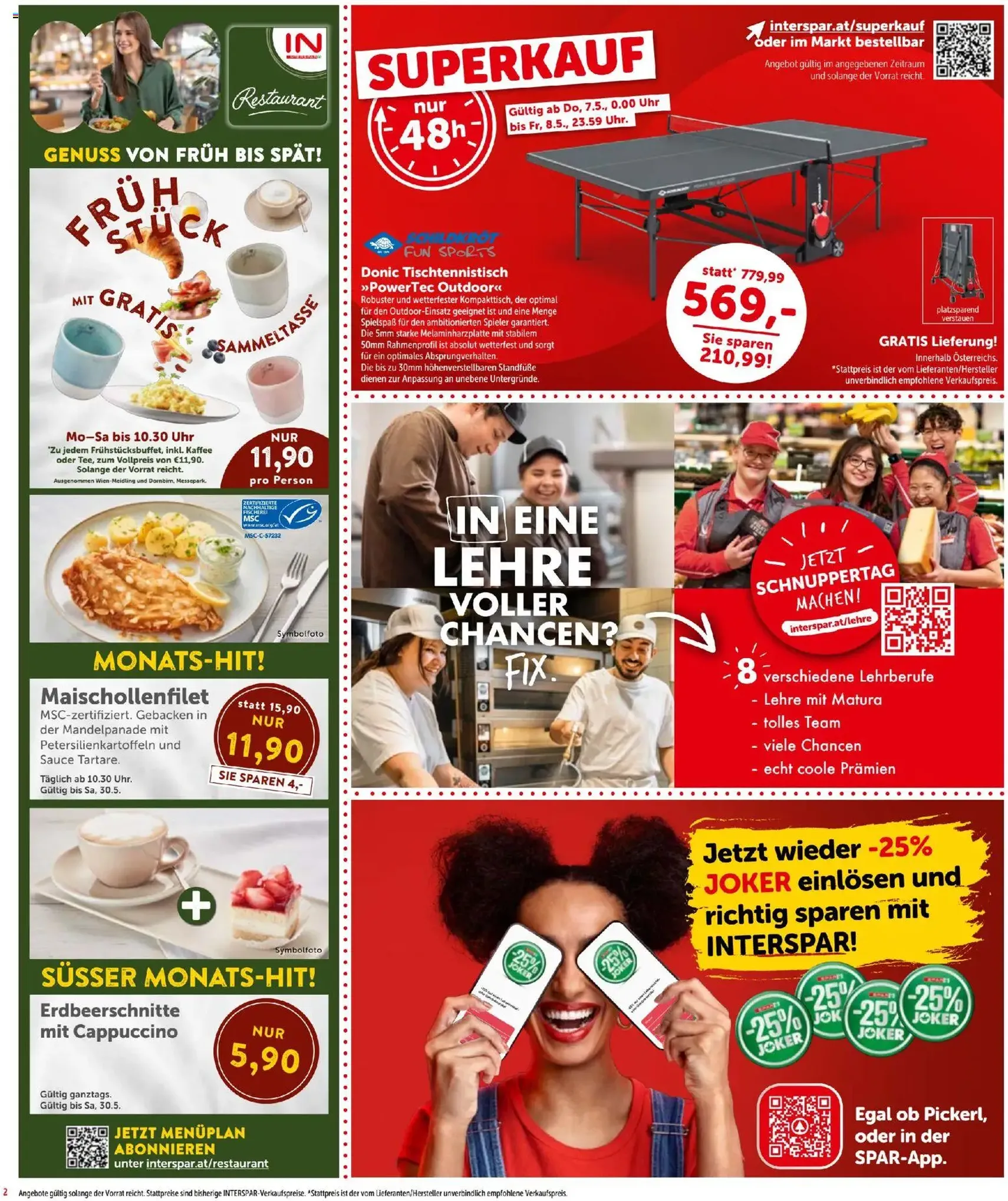 Interspar - Flugblatt - Gültiger Prospekt ab 07.05.2026, Seite 2 von insgesamt 24