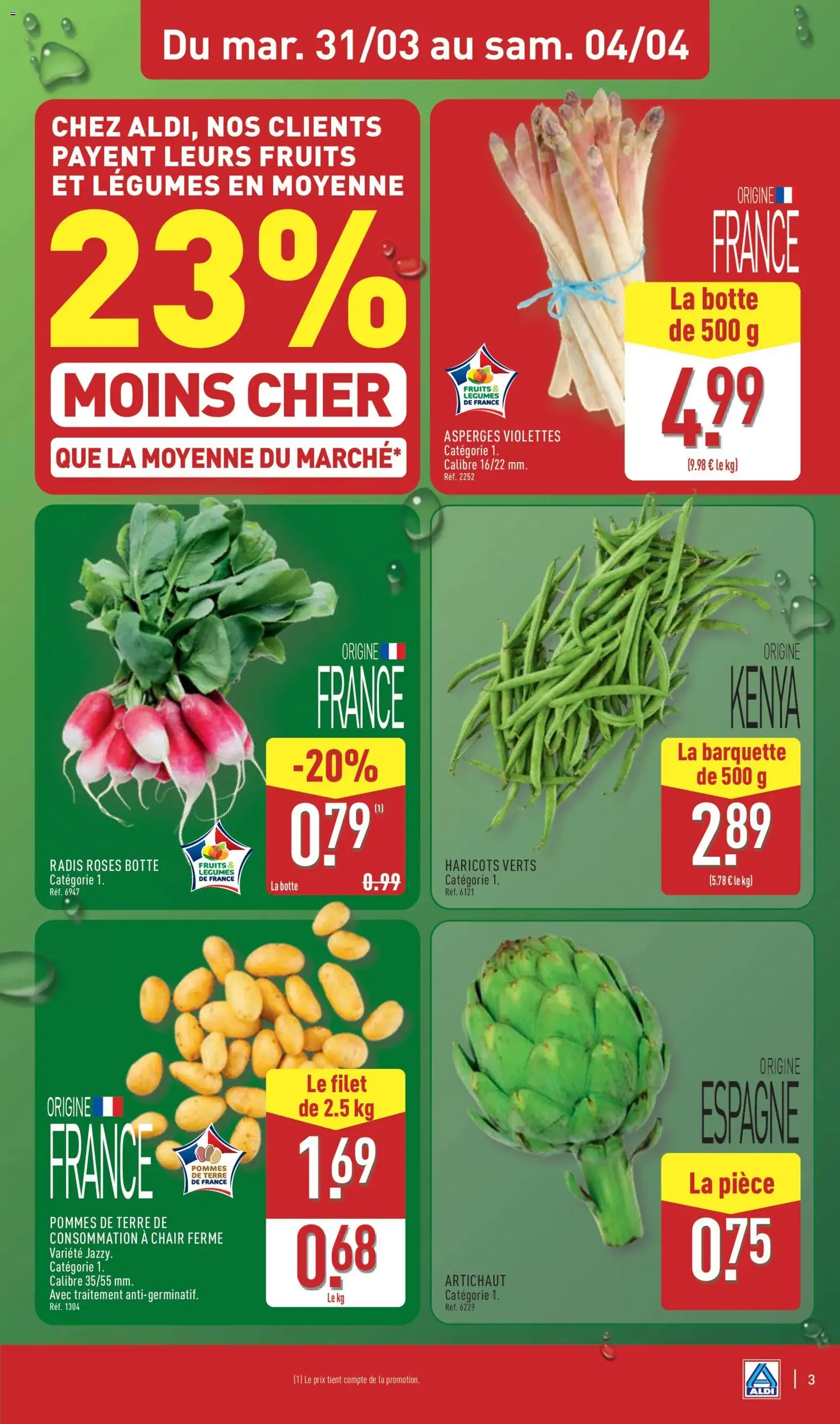 Aldi - Catalogue de la semaine 14 - brochure valable à partir du 31/03/2026, page 7 sur 54