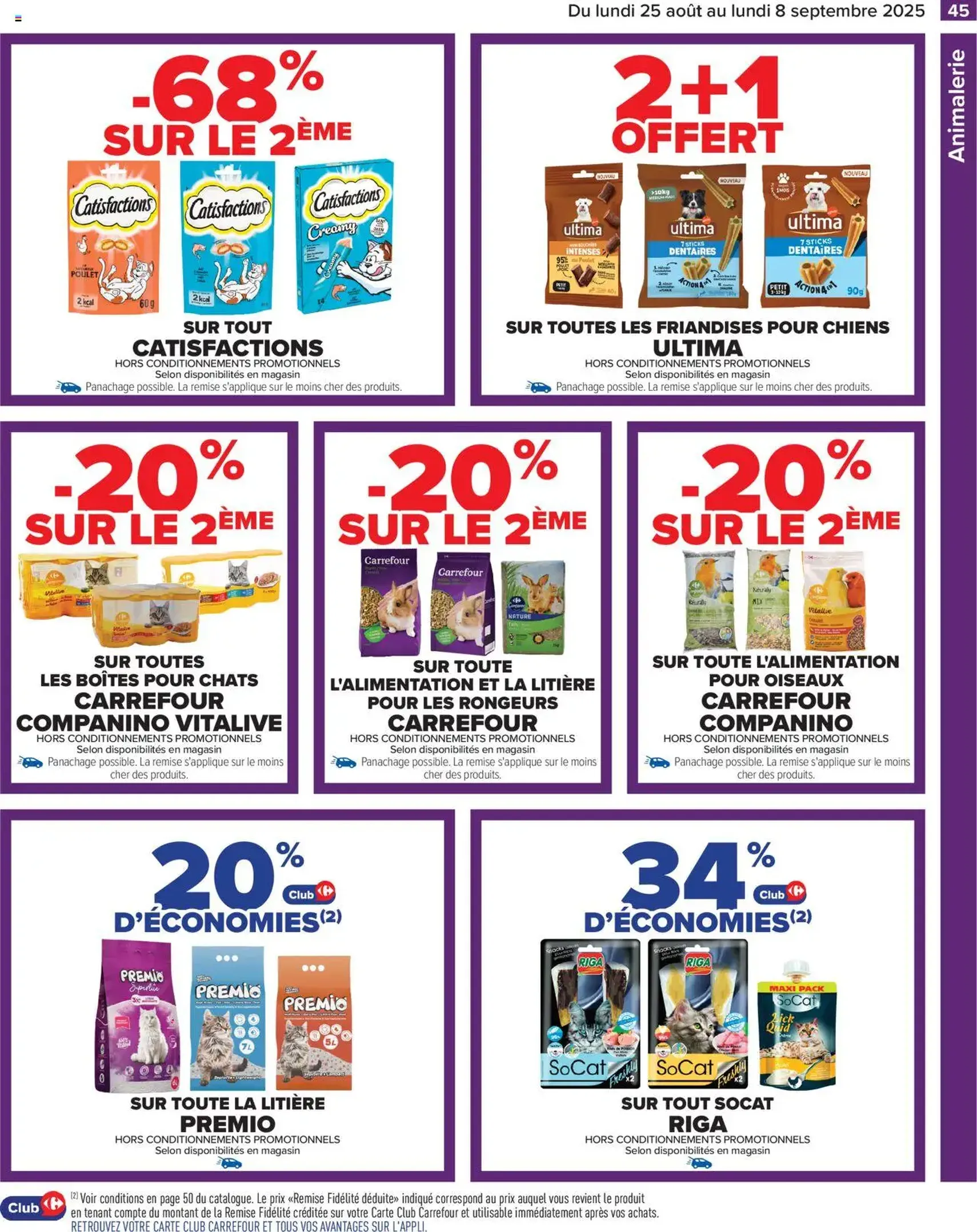 Carrefour catalogue semaine 35 - brochure valable à partir du 25/08/2025, page 47 sur 72 Carrefour catalogue semaine 35 - brochure valable à partir du 25/08/2025, page 47 sur 72