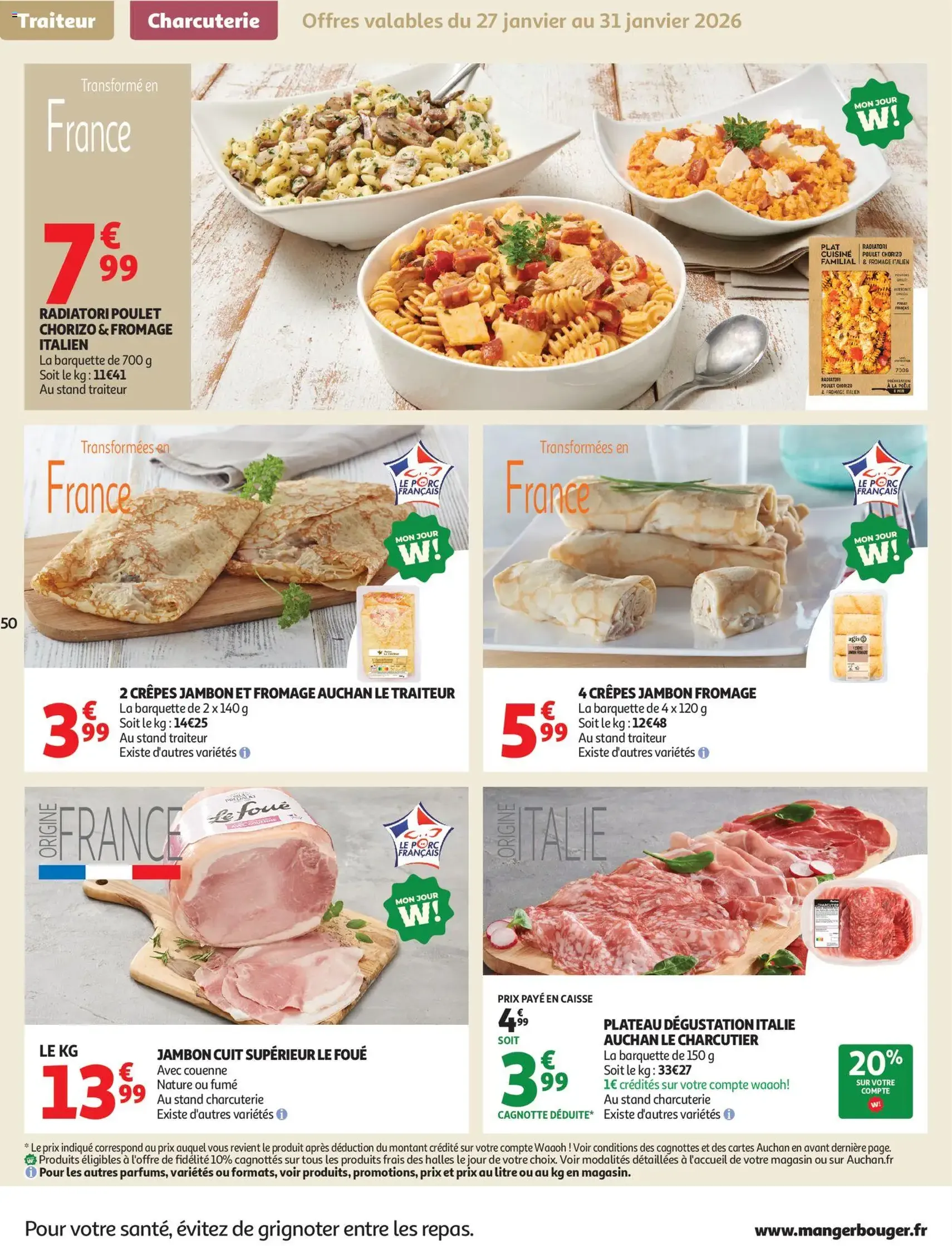 Auchan prospectus - brochure valable à partir du 27/01/2026, page 50 sur 58