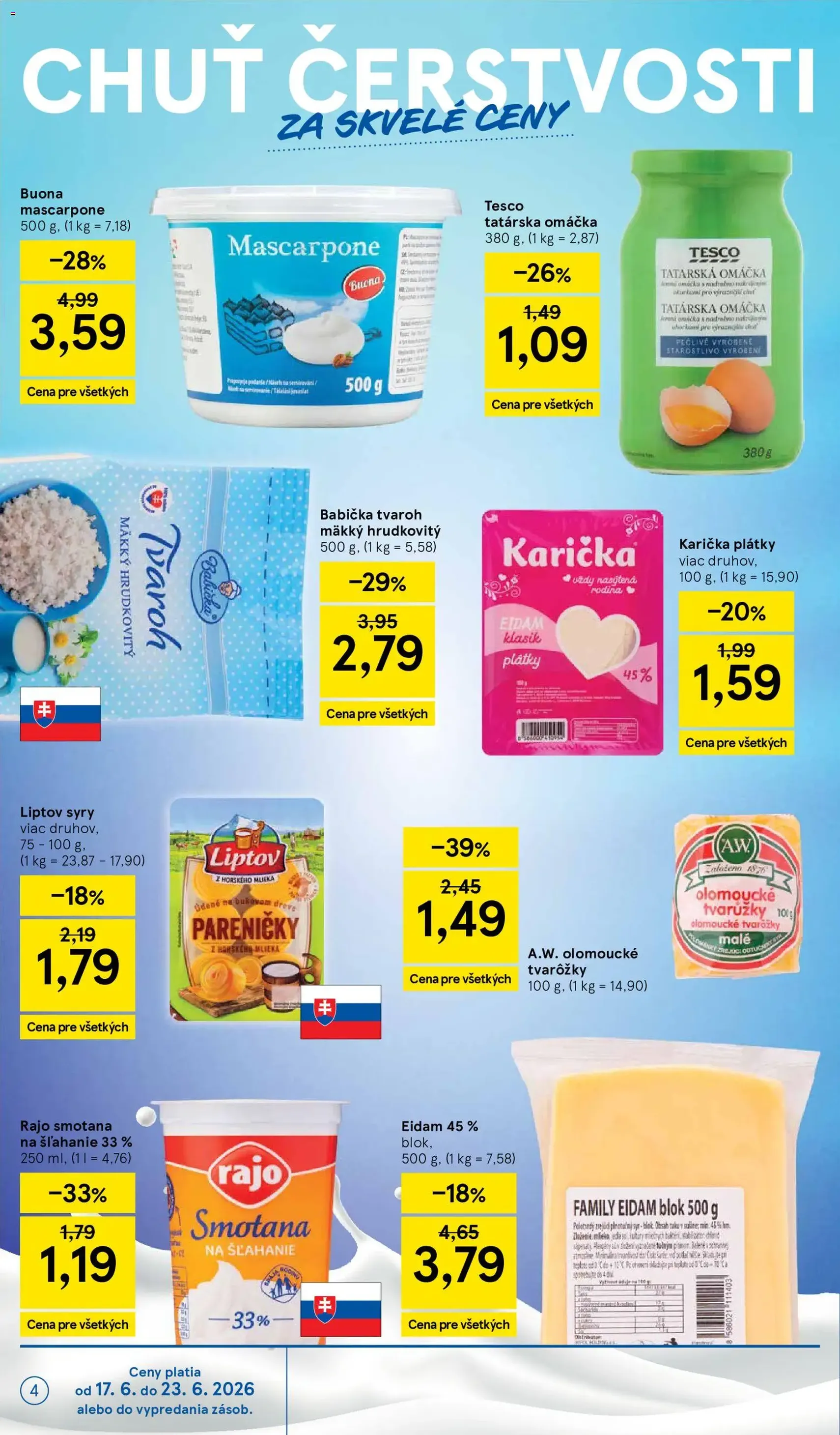 Tesco Hypermarket - leták - platný leták od 17.06.2026 strana 4 z 58