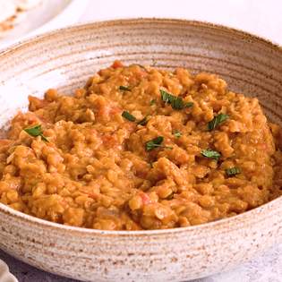 Recipe preview Authentic Indian Red Lentil Dahl with Coconut Milk