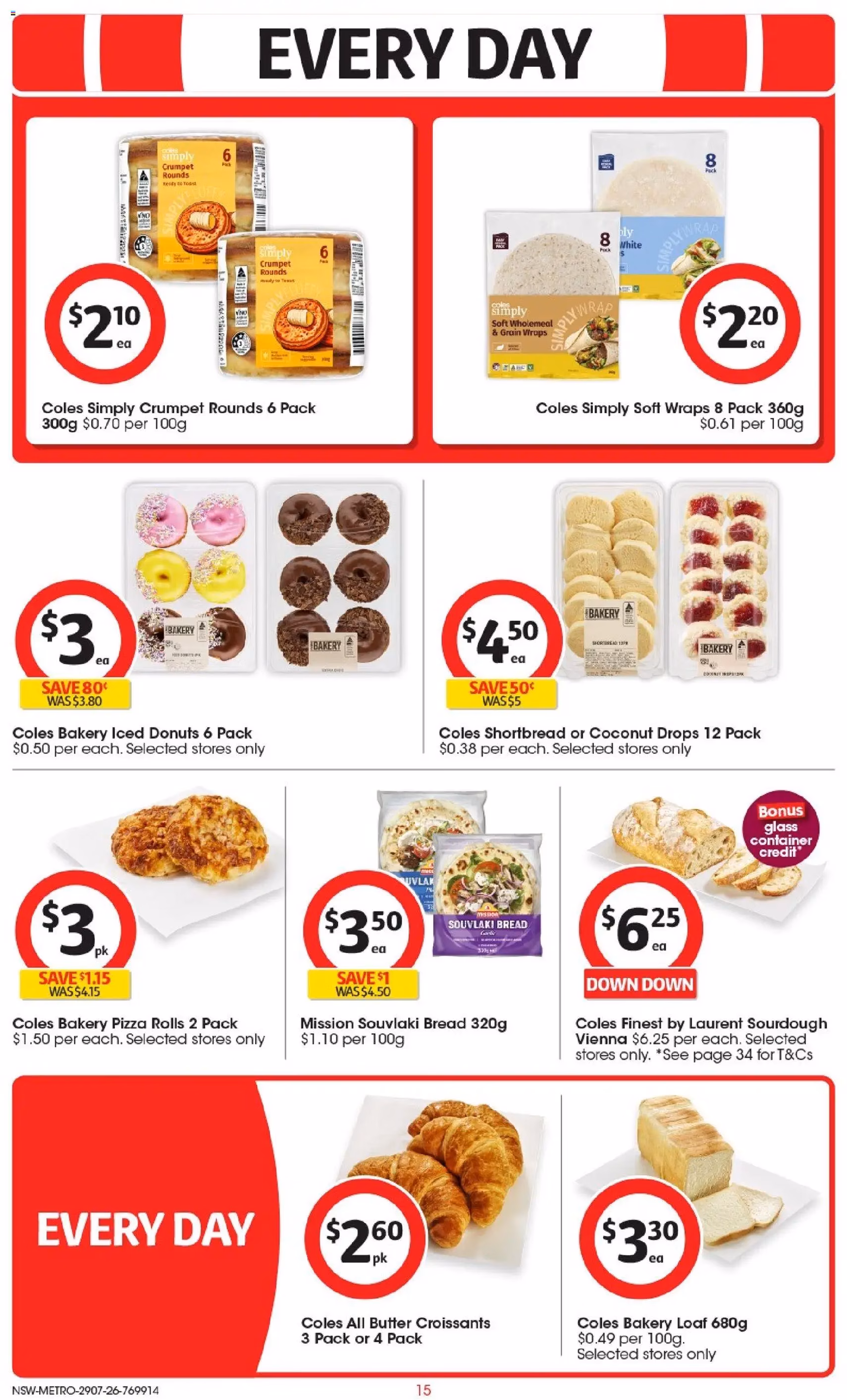 Coles catalogue - valid flyer from 29/07/2026, page 15 of 46