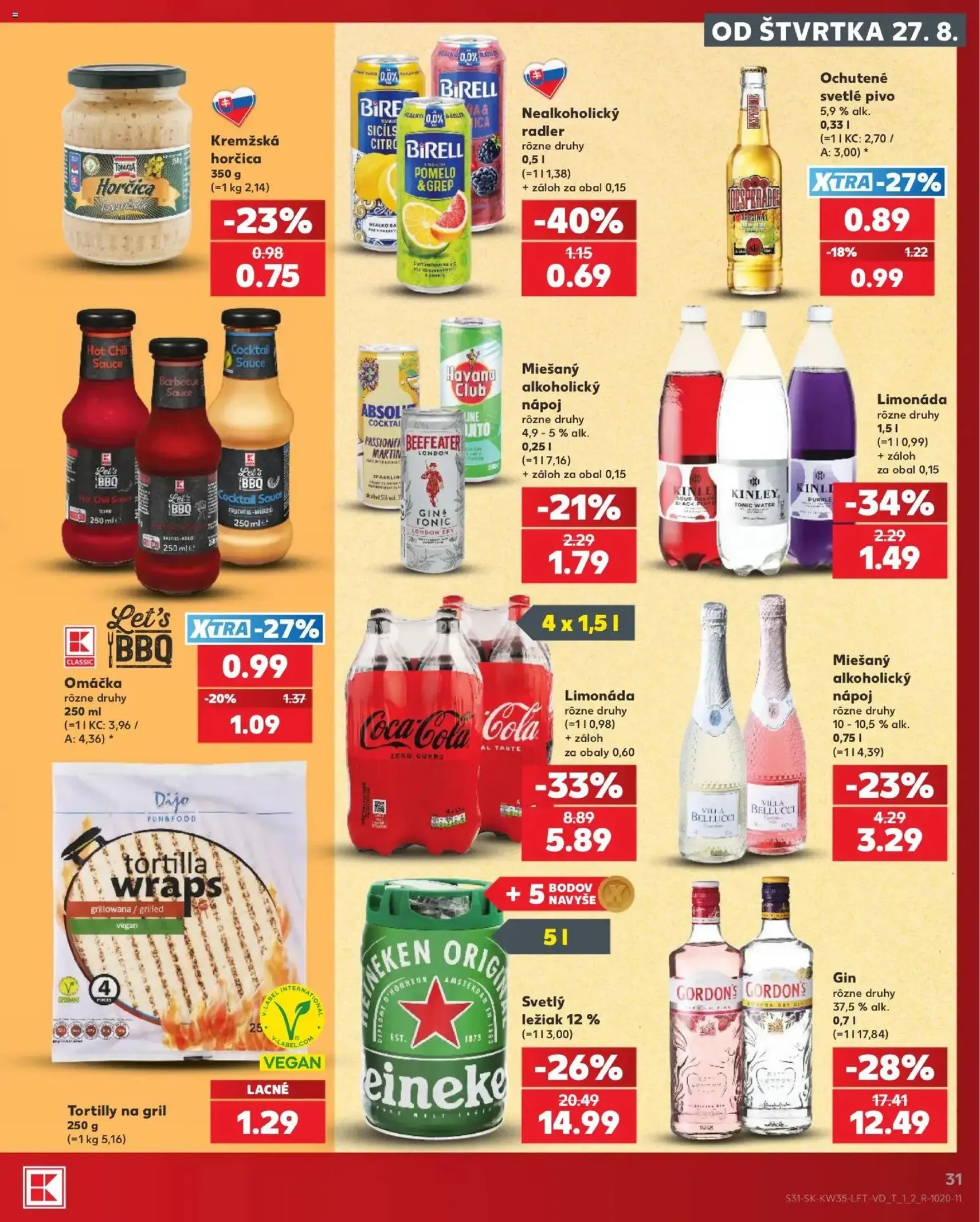 Kaufland leták - platný leták od 27.08.2026 strana 31 z 76
