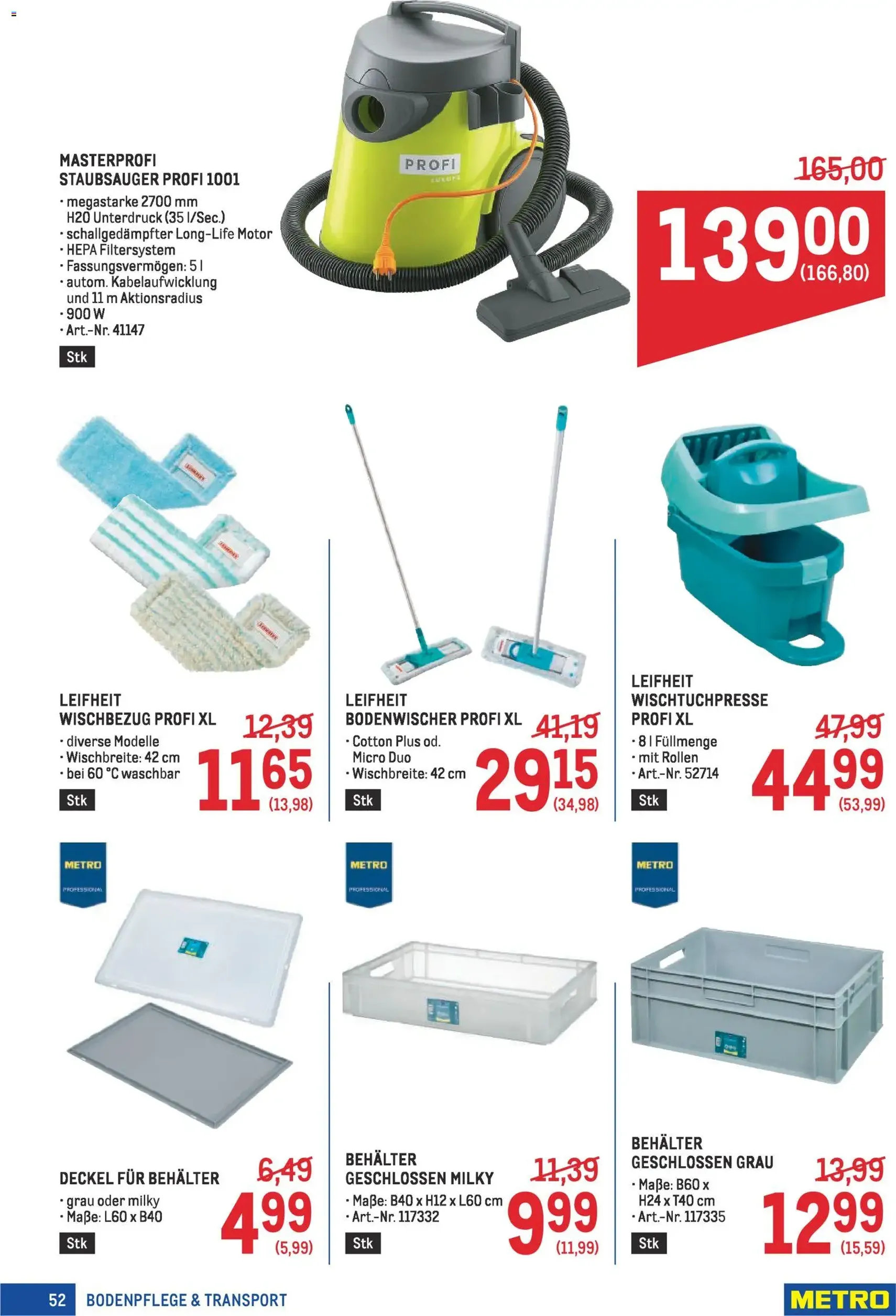 Metro Profi - Gültiger Prospekt ab 08.01.2026, Seite 52 von insgesamt 64