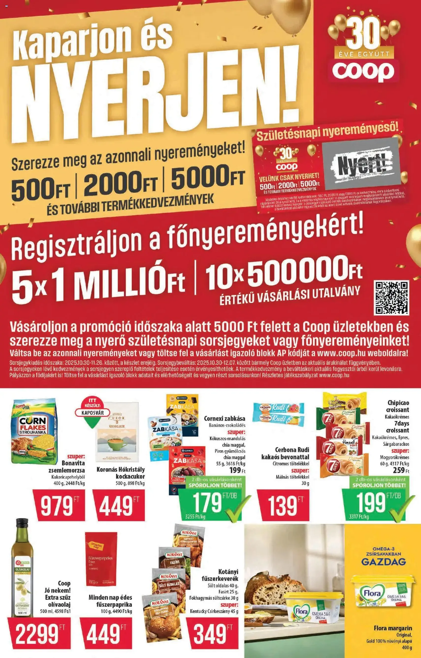 COOP Akciós újság - 2025.11.06. érvényes szórólap 5 oldal 12 oldalból