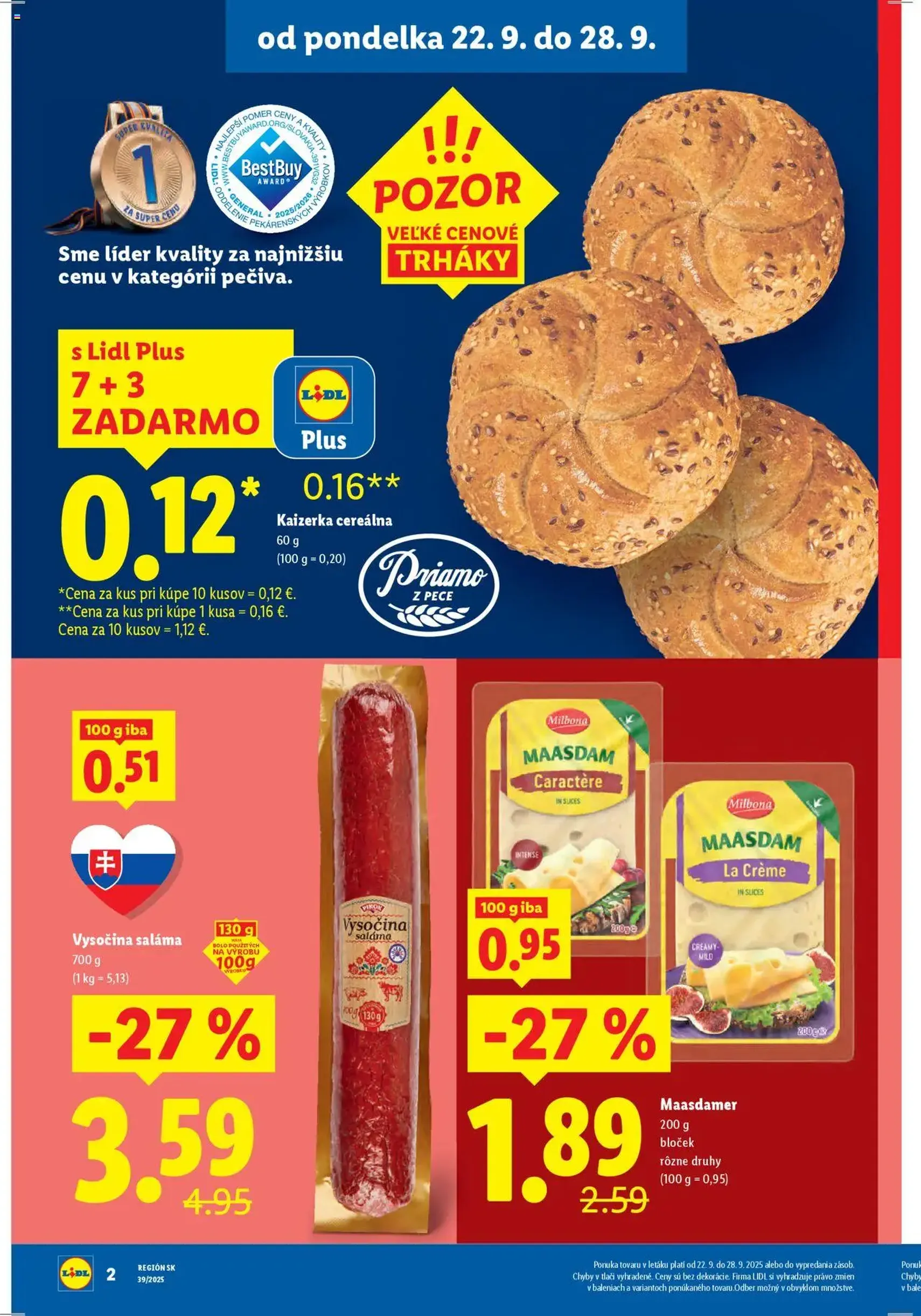 Lidl leták - platný leták od 22.09.2025 strana 6 z 99 Lidl leták - platný leták od 22.09.2025 strana 6 z 99