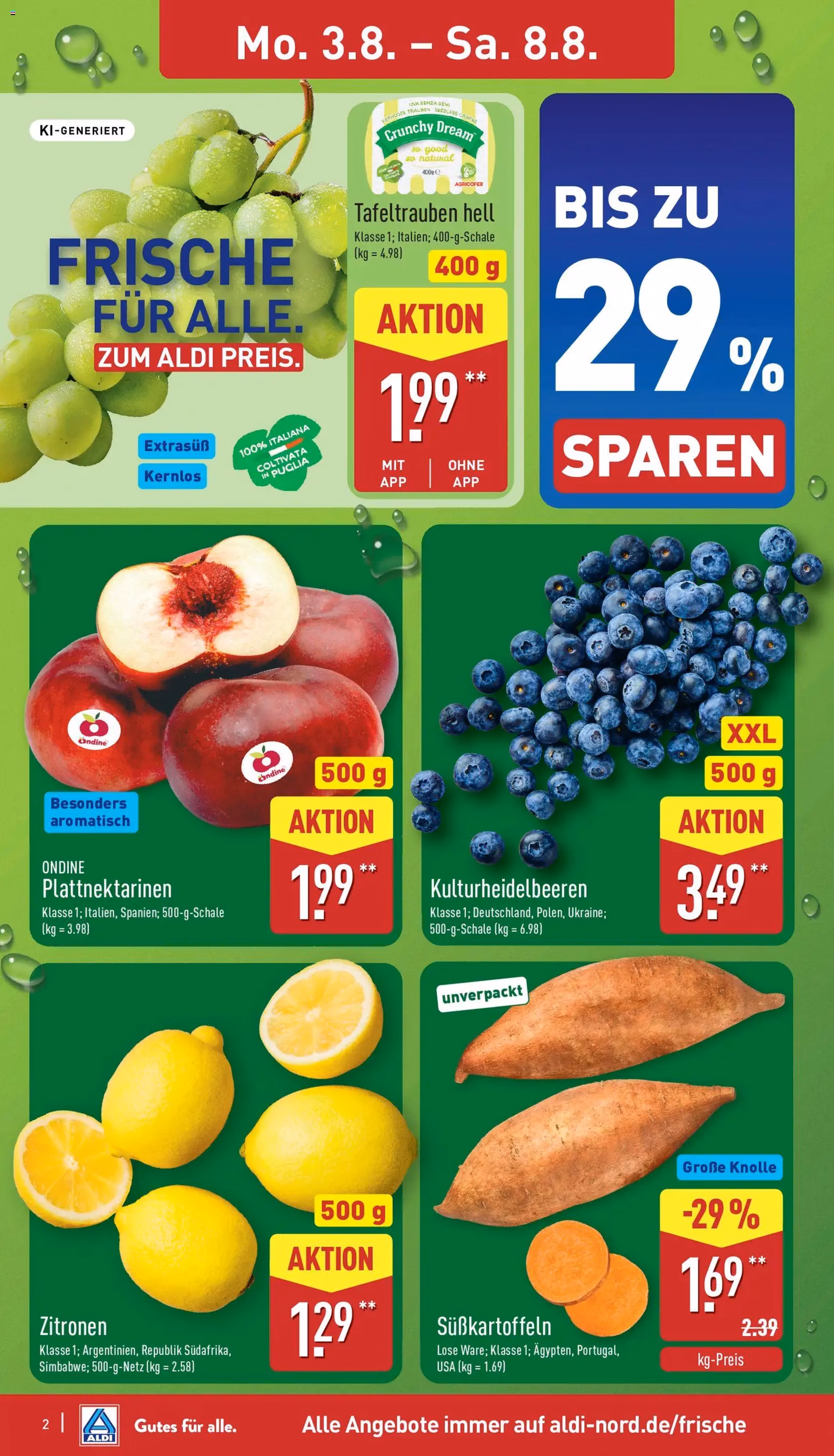 Aldi Prospekt - Gültiger Prospekt ab 03.08.2026, Seite 2 von insgesamt 41