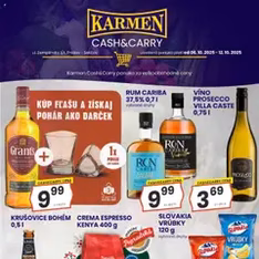 KARMEN CBA leták - náhľad letáku platný od 06.10.2025