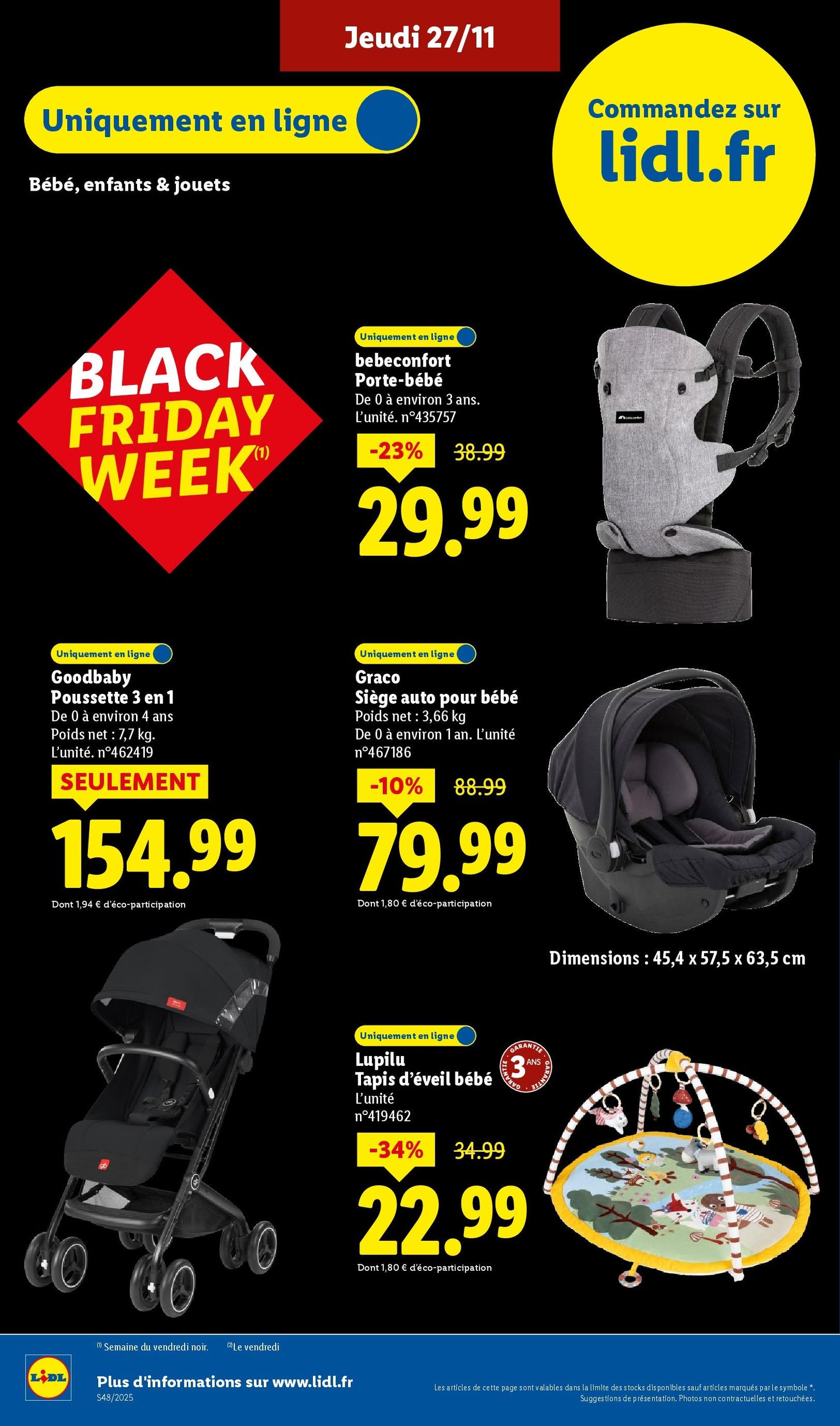 LIDL Black Friday - brochure valable à partir du 27/11/2025, page 62 sur 100