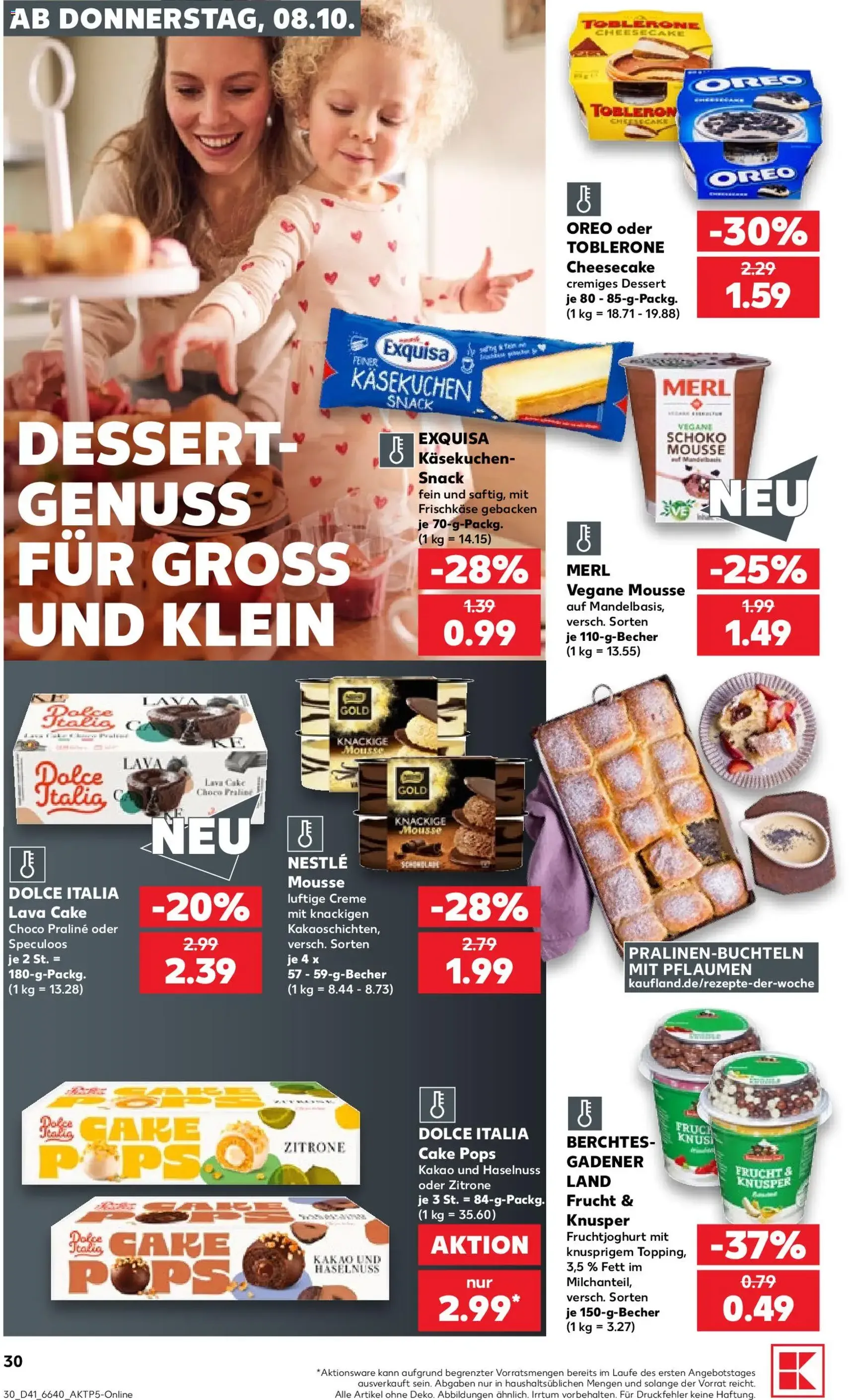 Kaufland Prospekt - Gültiger Prospekt ab 08.10.2026, Seite 30 von insgesamt 70