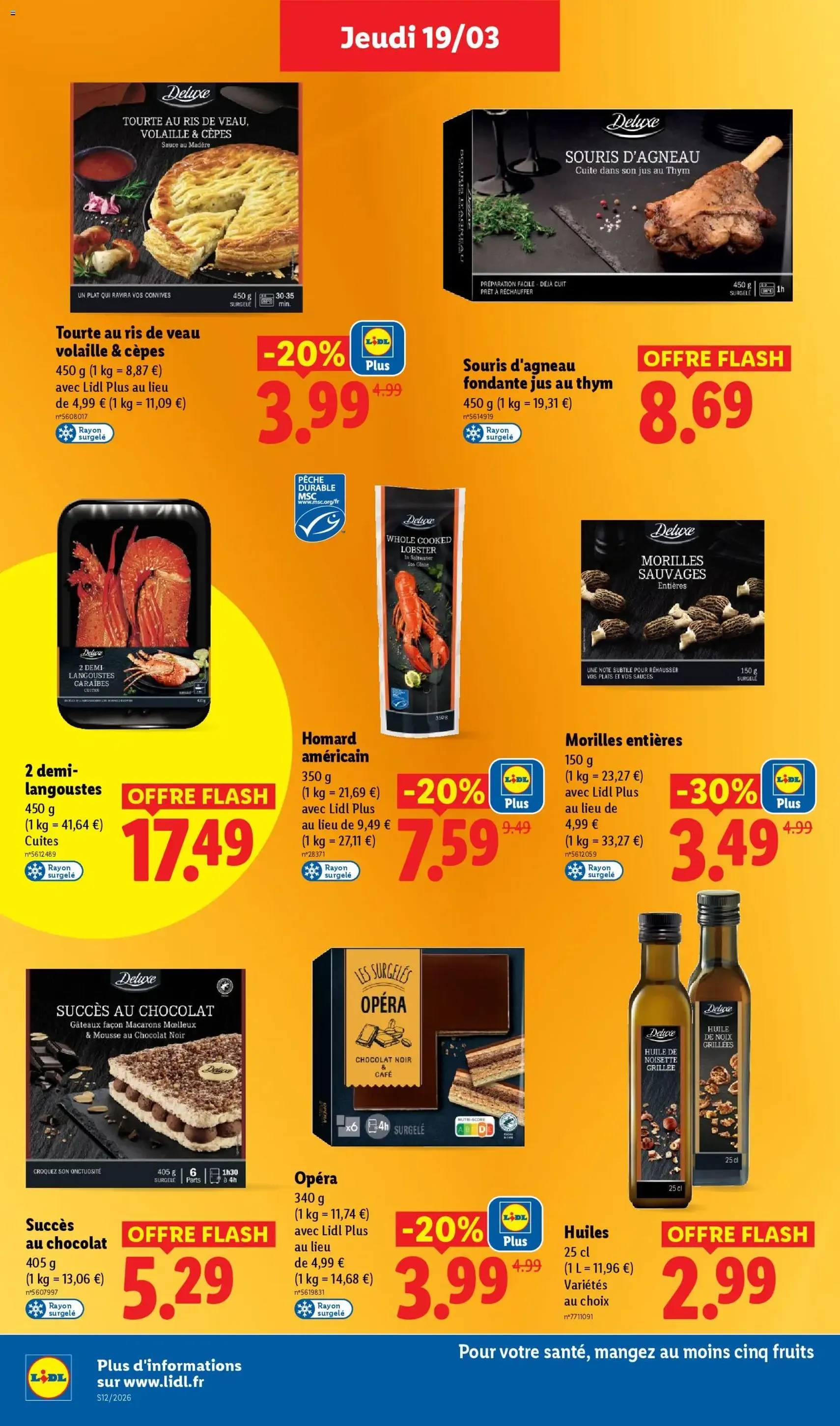 LIDL catalogue semaine 12 - brochure valable à partir du 19/03/2026, page 20 sur 59