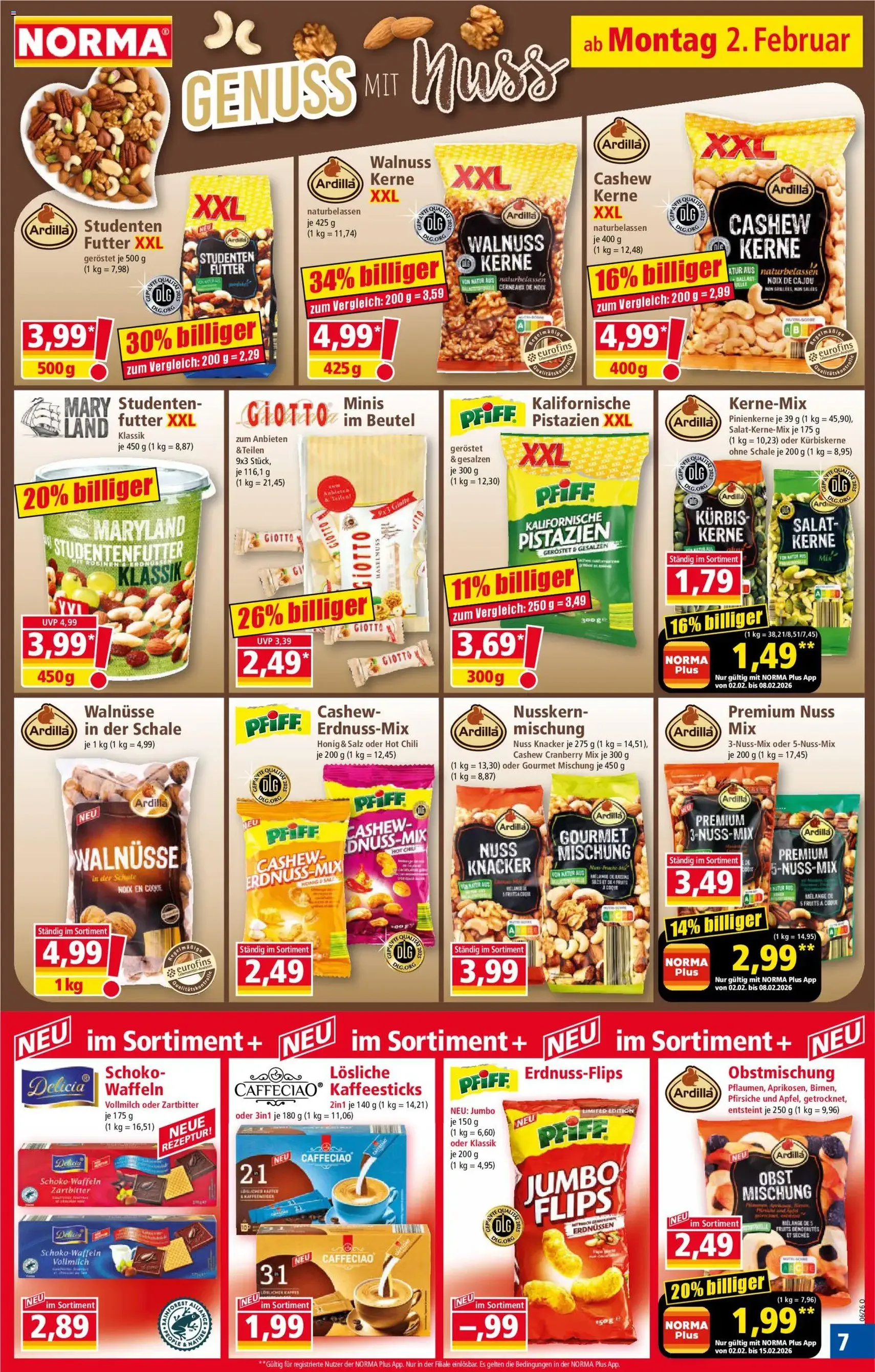 Norma Prospekt - Gültiger Prospekt ab 02.02.2026, Seite 7 von insgesamt 20