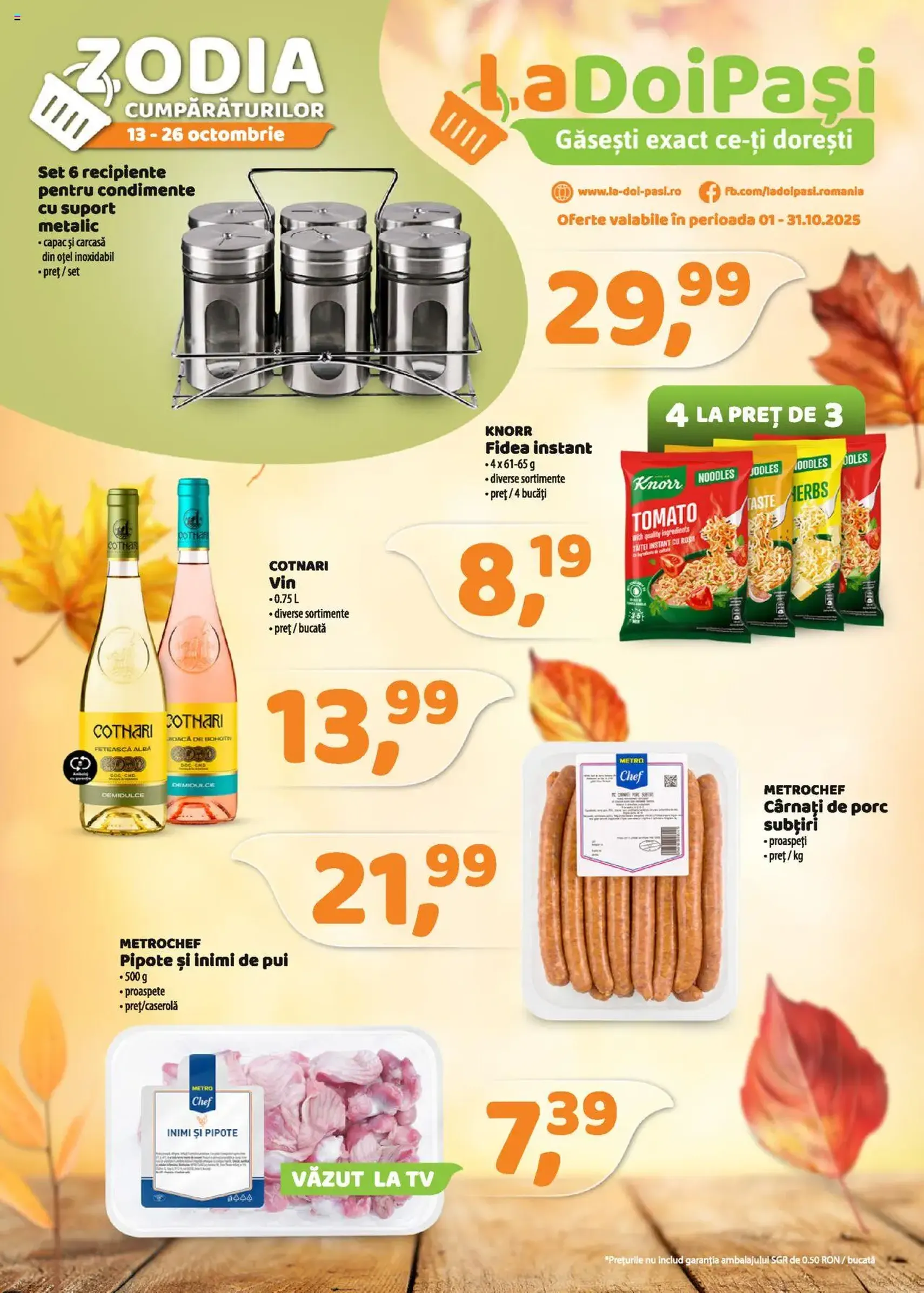 Catalog LaDoiPași - cataloage valabile începând cu 01.10.2025 pagina 1 din 15