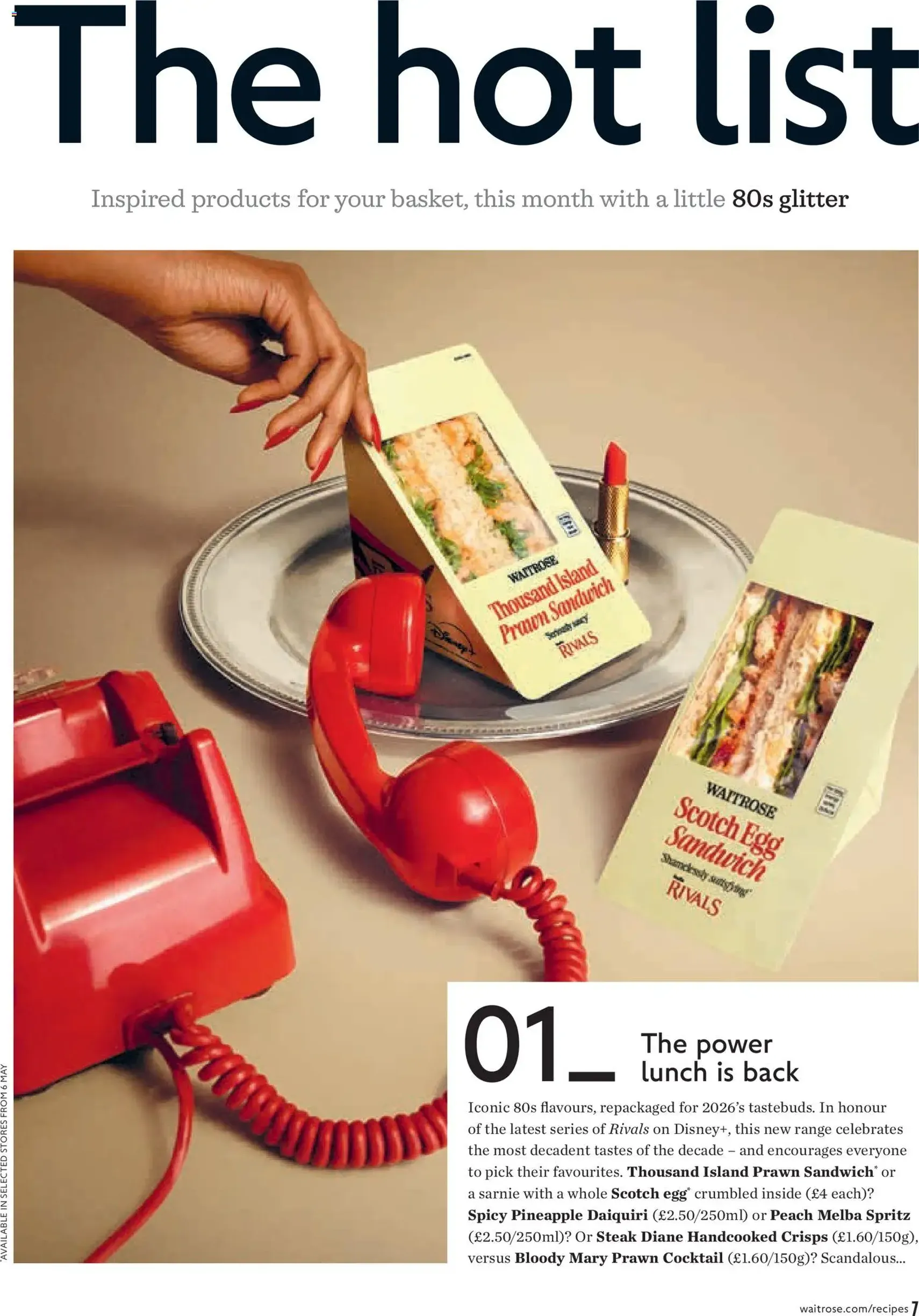 Waitrose - May 2026 - valid flyer from 01/05/2026, page 7 of 112