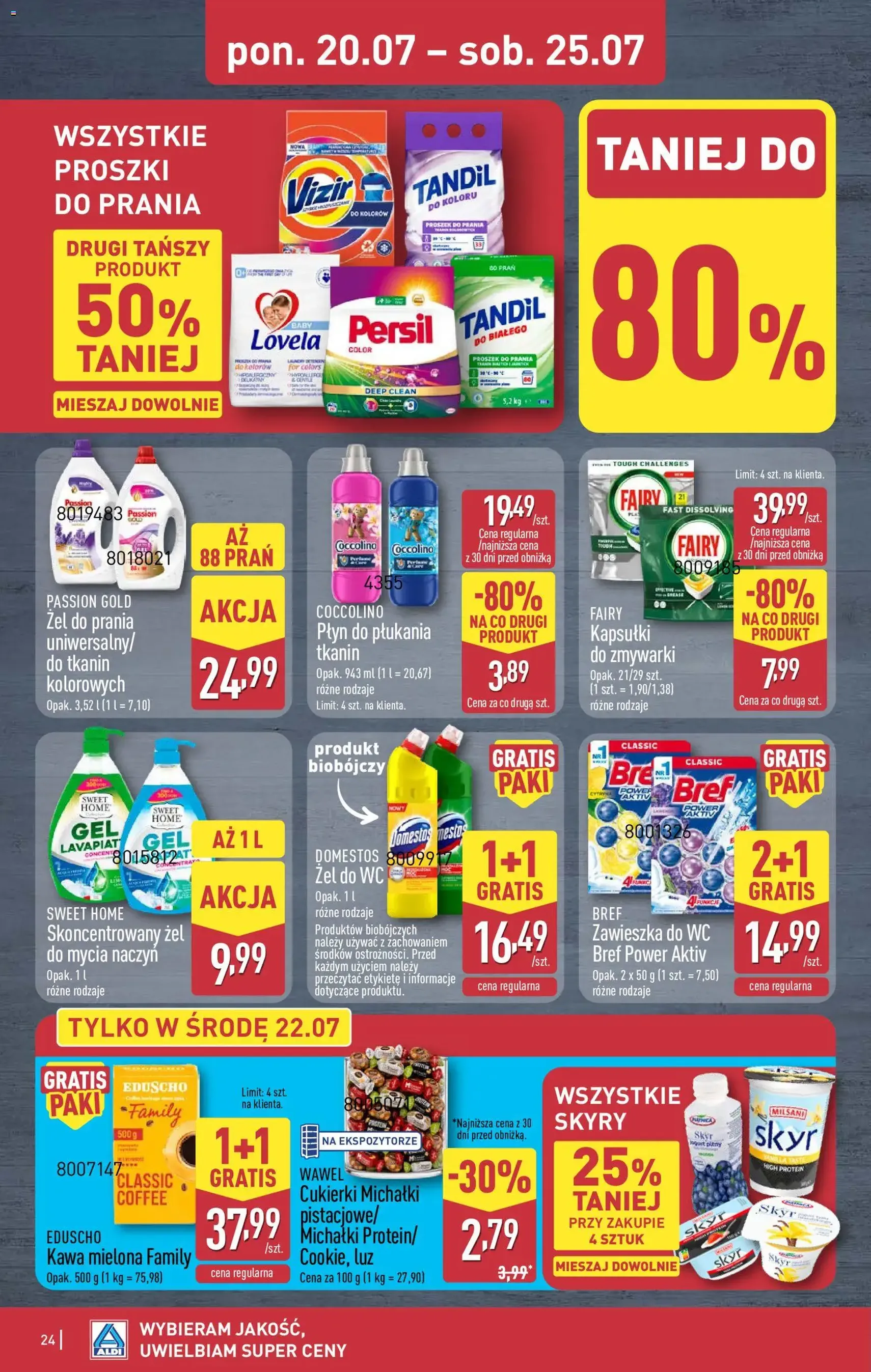Aldi gazetka - ważny gazetka od 20.07.2026 strona 24 z 44