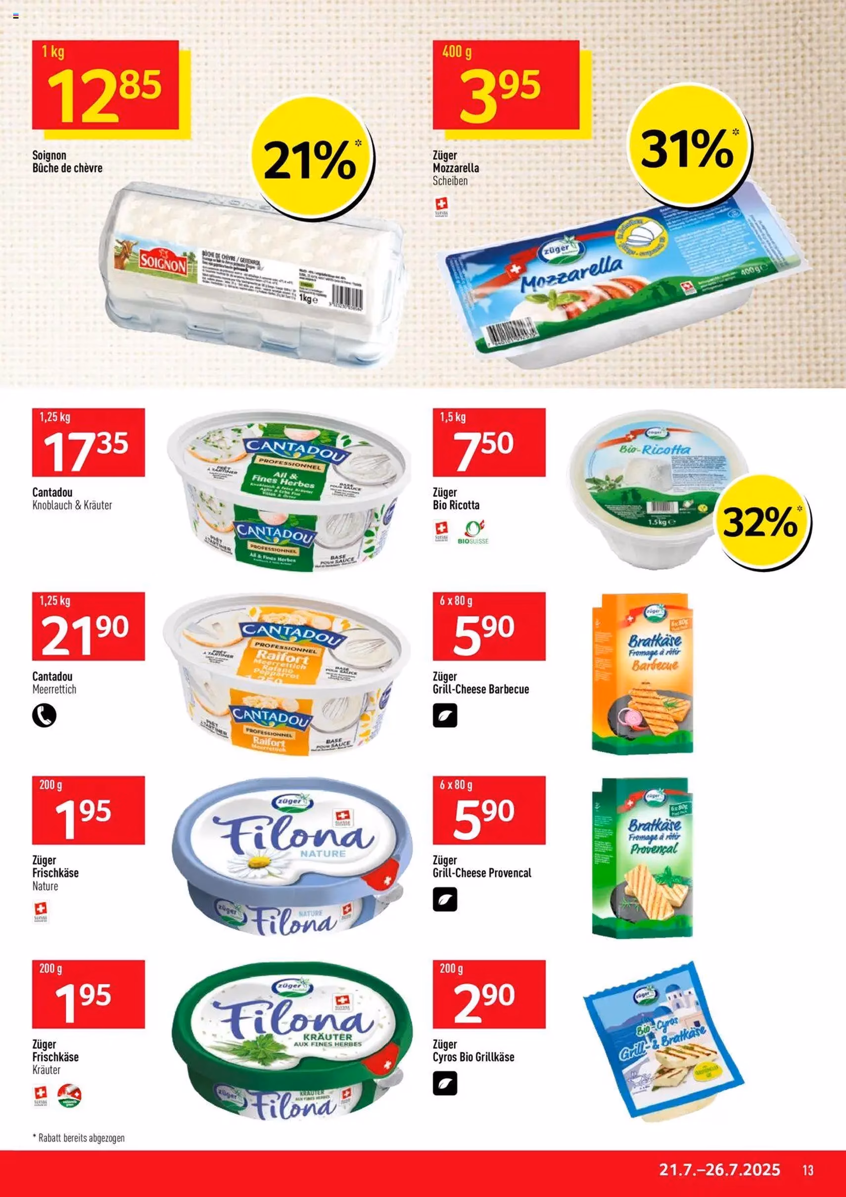 Prodega Aktionen - Gültiger Prospekt ab 21.07.2025, Seite 13 von insgesamt 36 Prodega Aktionen - Gültiger Prospekt ab 21.07.2025, Seite 13 von insgesamt 36