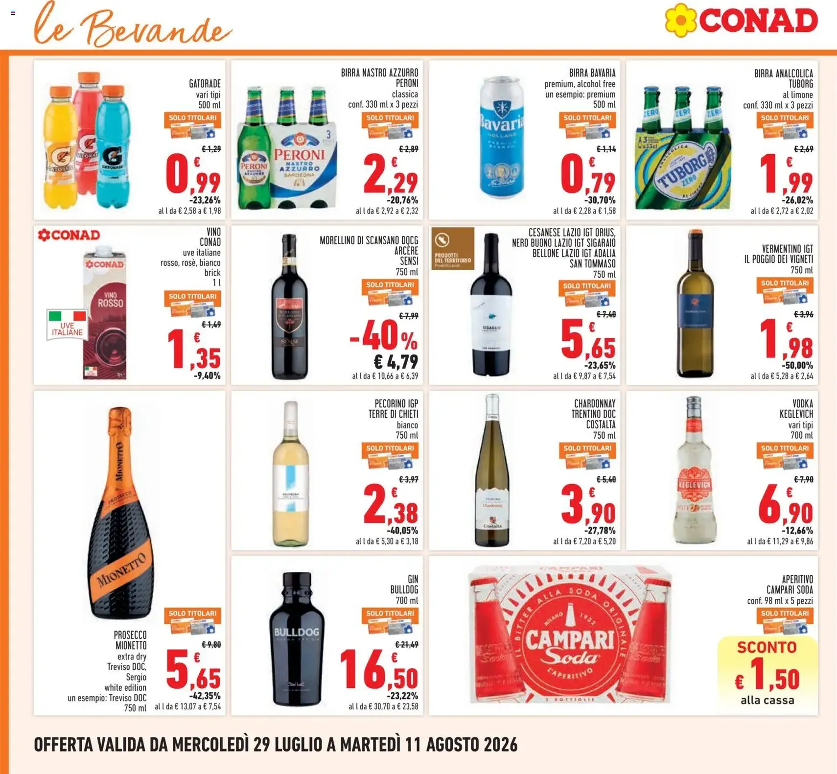 Conad volantino - volantino valido dal 29/07/2026 pagina 16 di 24