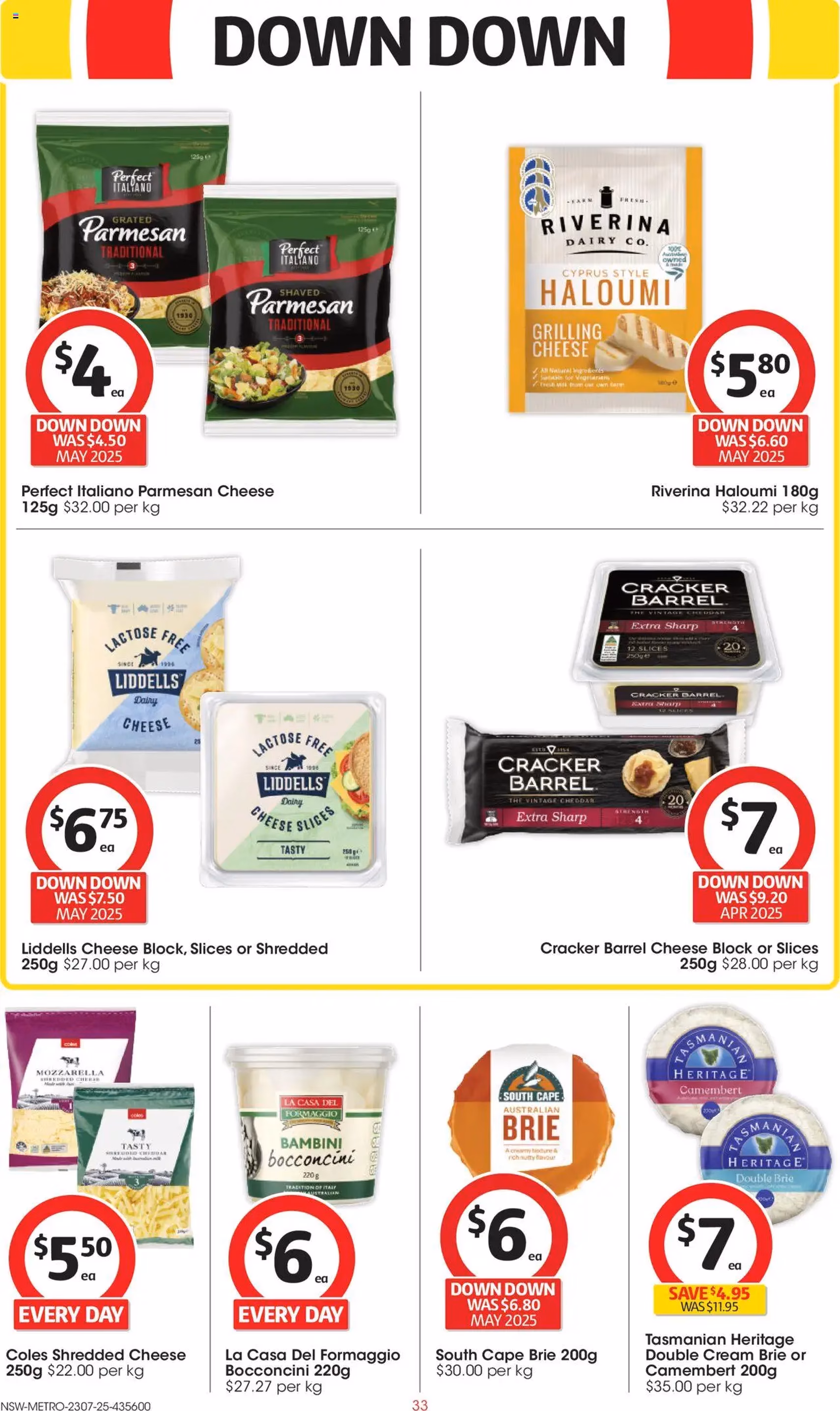 Coles Catalogue NSW - valid flyer from 23/07/2025, page 33 of 47 Coles Catalogue NSW - valid flyer from 23/07/2025, page 33 of 47