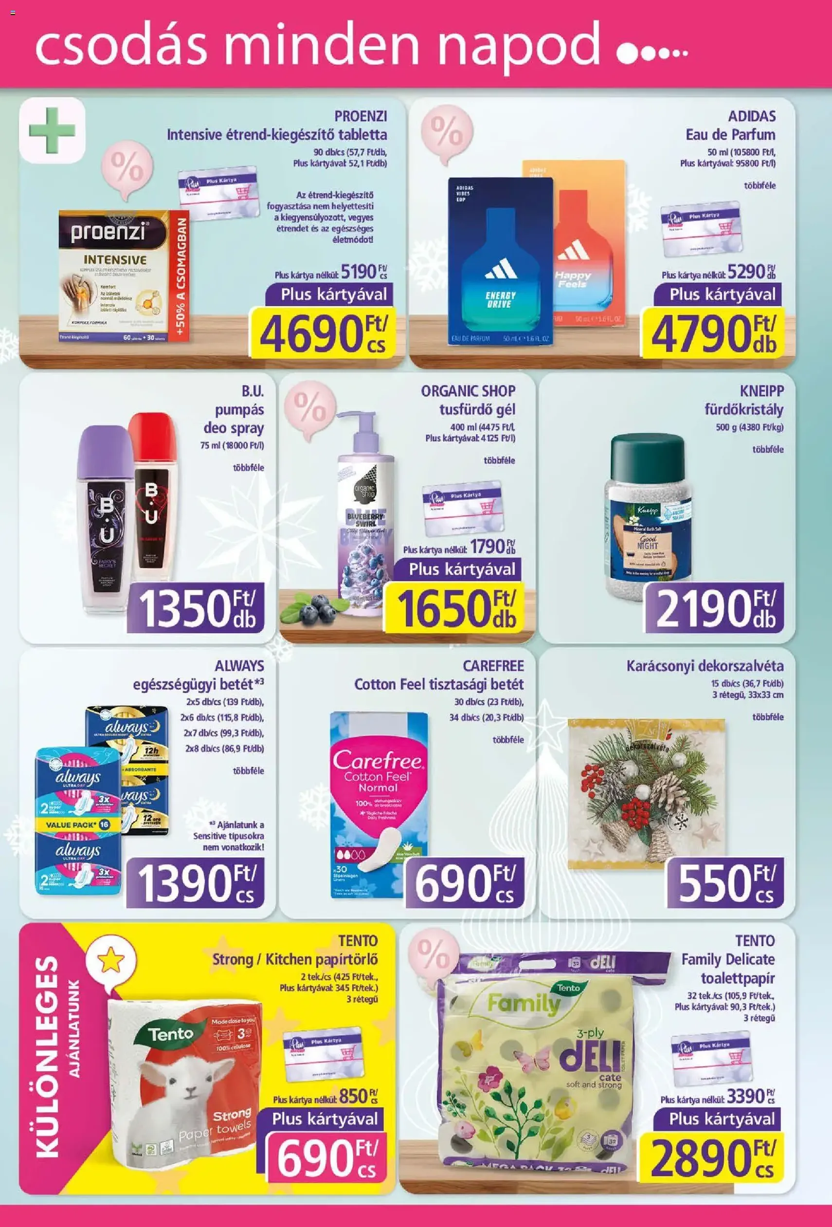 Plus Market Akciós újság - 2025.12.18. érvényes szórólap 5 oldal 12 oldalból