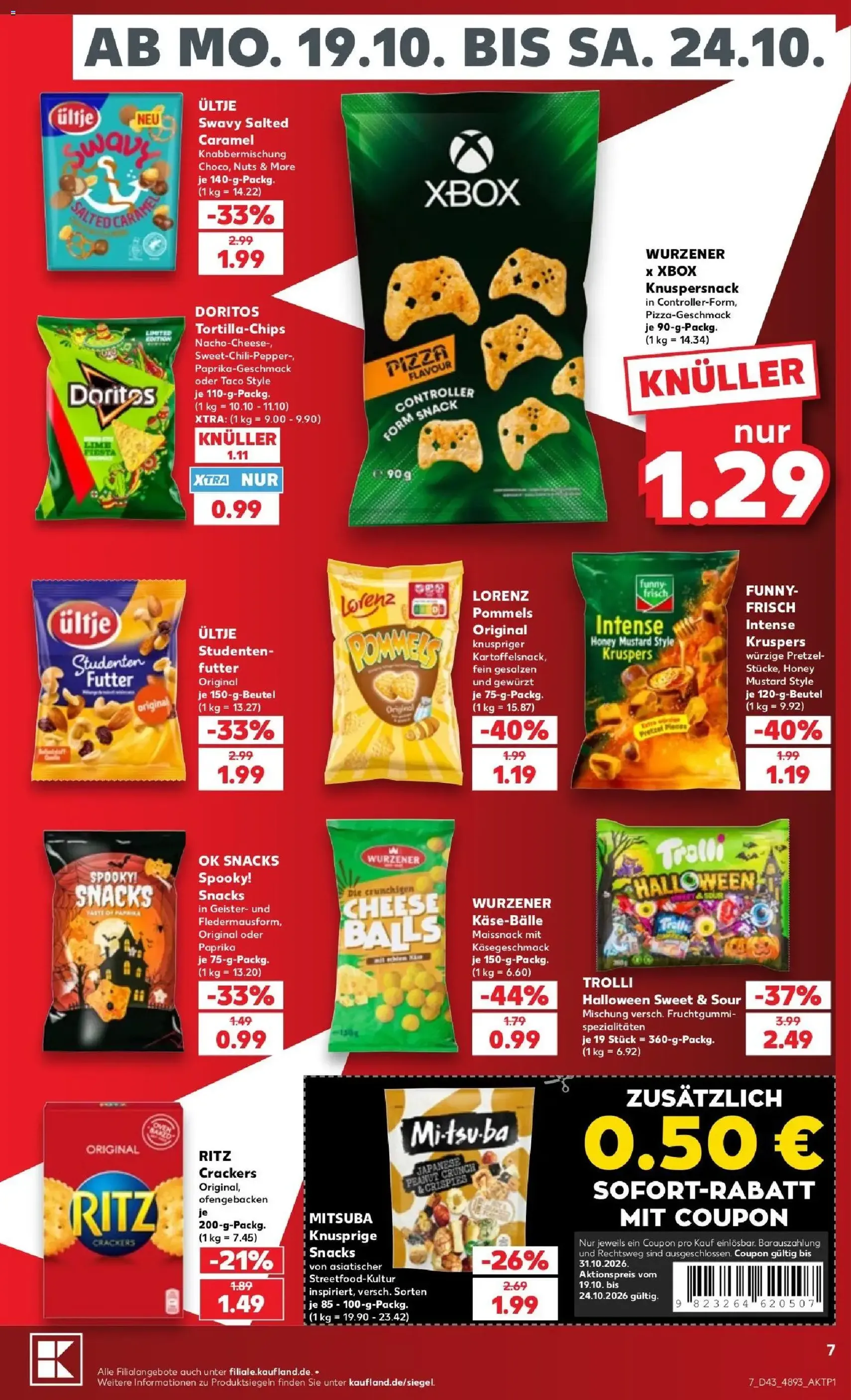 Kaufland Prospekt - Gültiger Prospekt ab 19.10.2026, Seite 7 von insgesamt 68