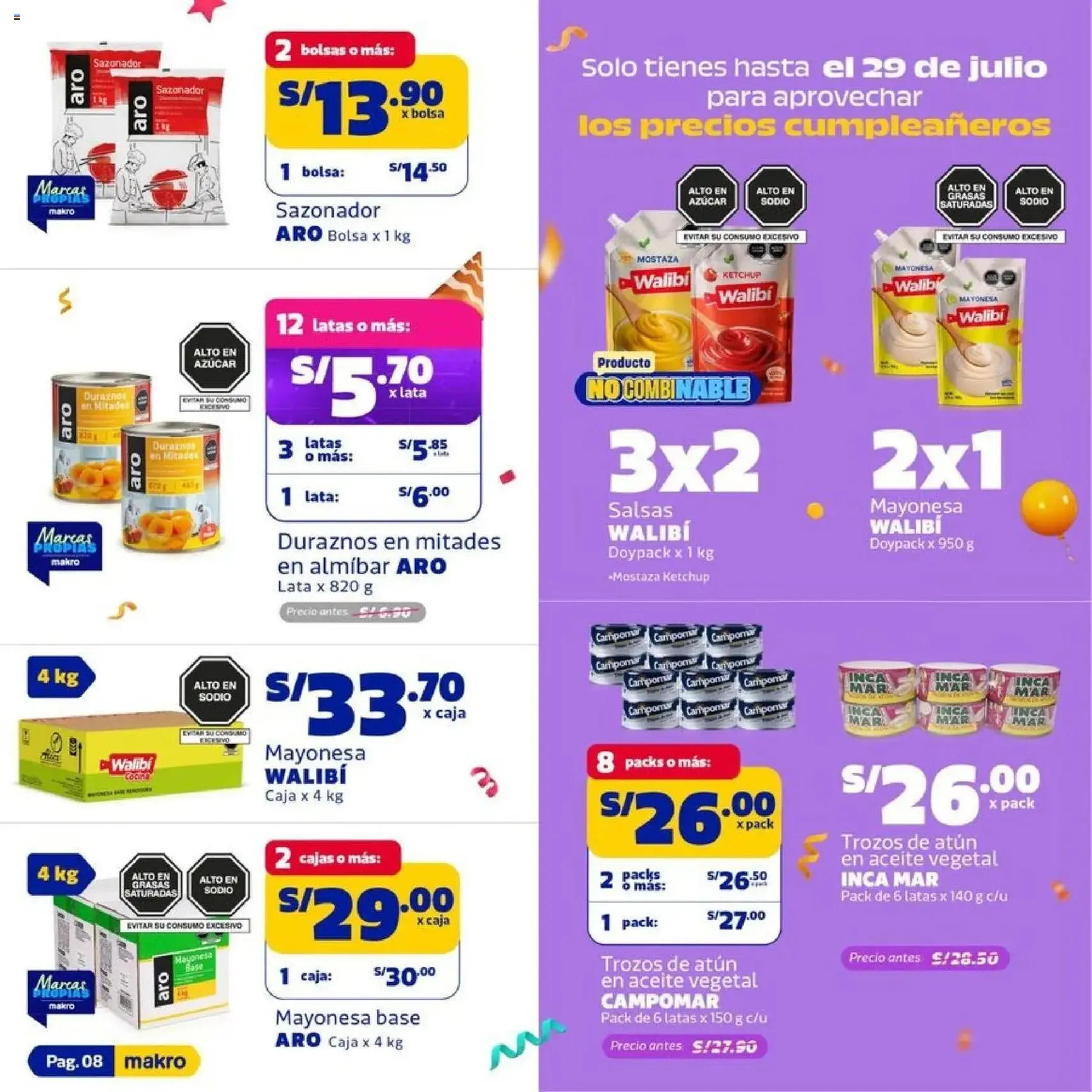 Makro catálogo - folleto válido desde 14/07/2026 página 8 de 28