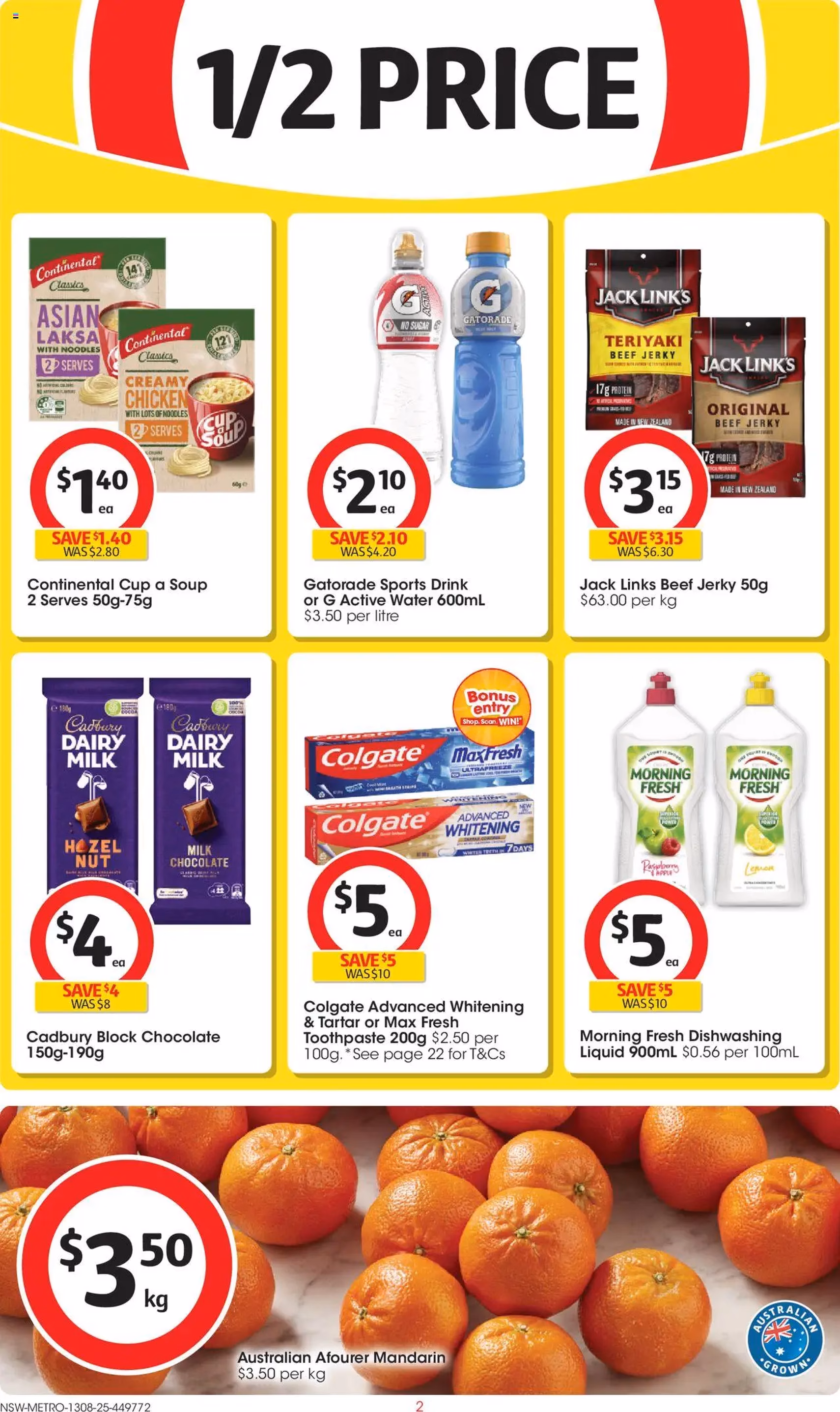 Coles Catalogue NSW - valid flyer from 13/08/2025, page 2 of 49 Coles Catalogue NSW - valid flyer from 13/08/2025, page 2 of 49