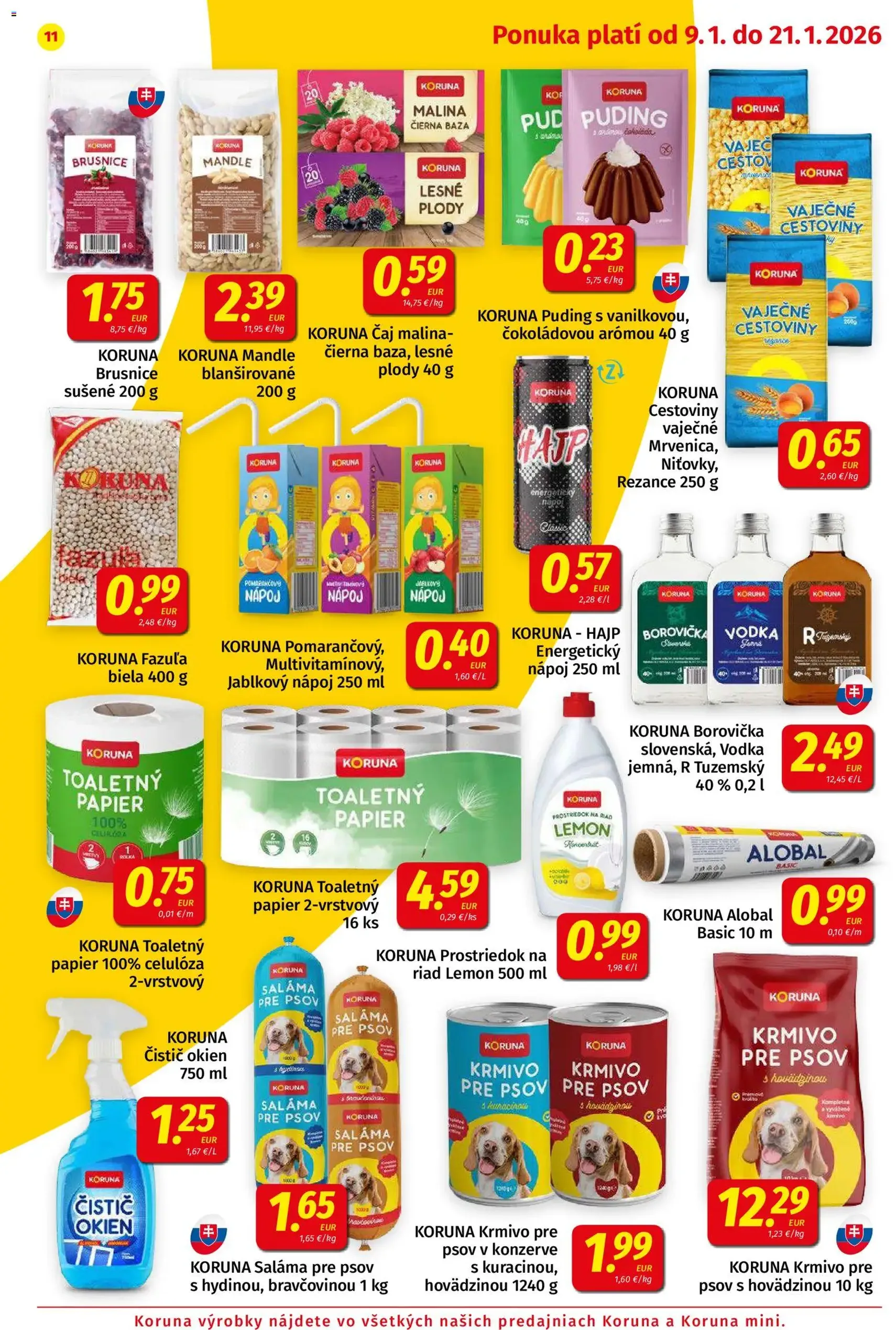 Koruna leták - platný leták od 09.01.2026 strana 11 z 20