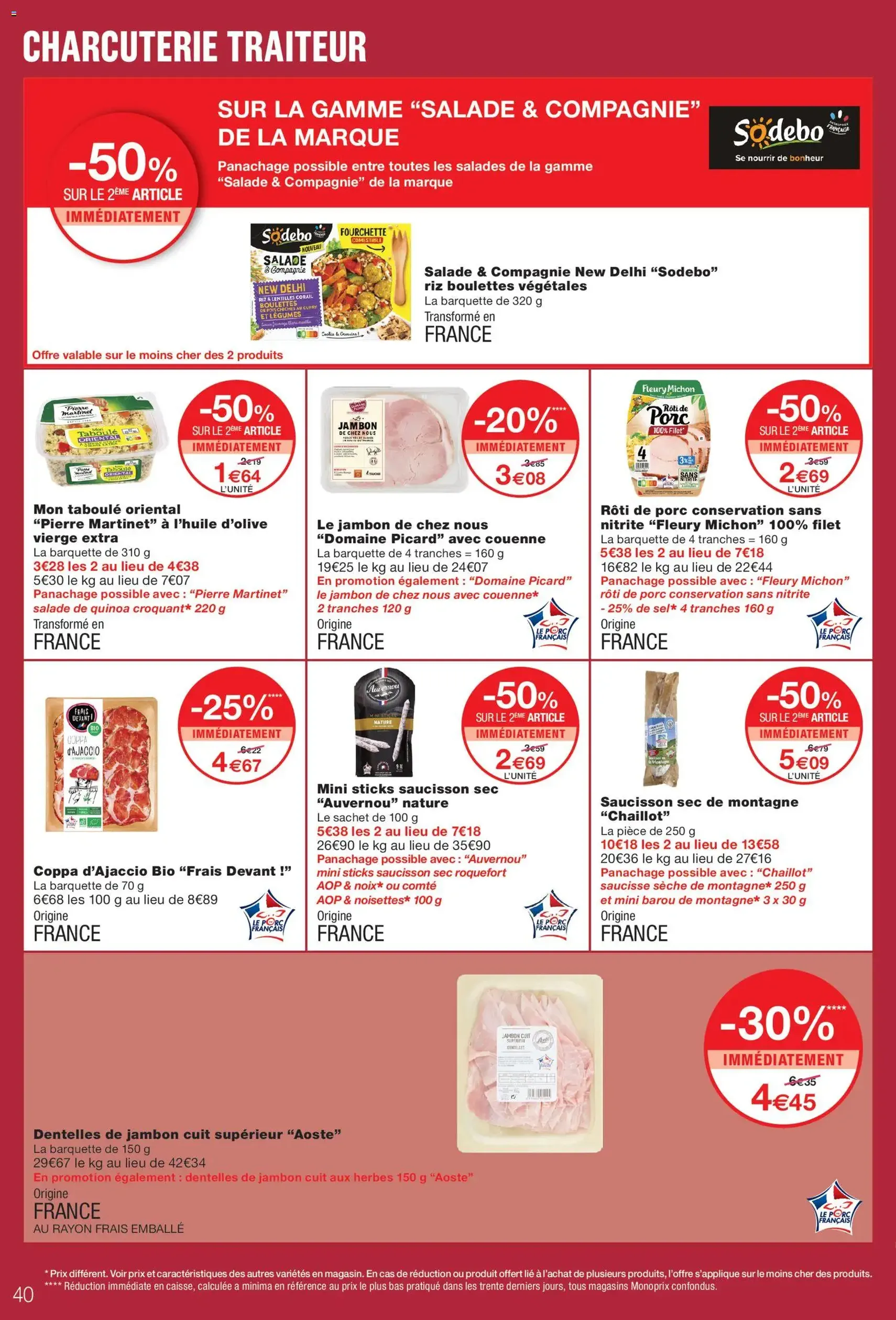 Monoprix catalogue - brochure valable à partir du 08/09/2026, page 40 sur 59
