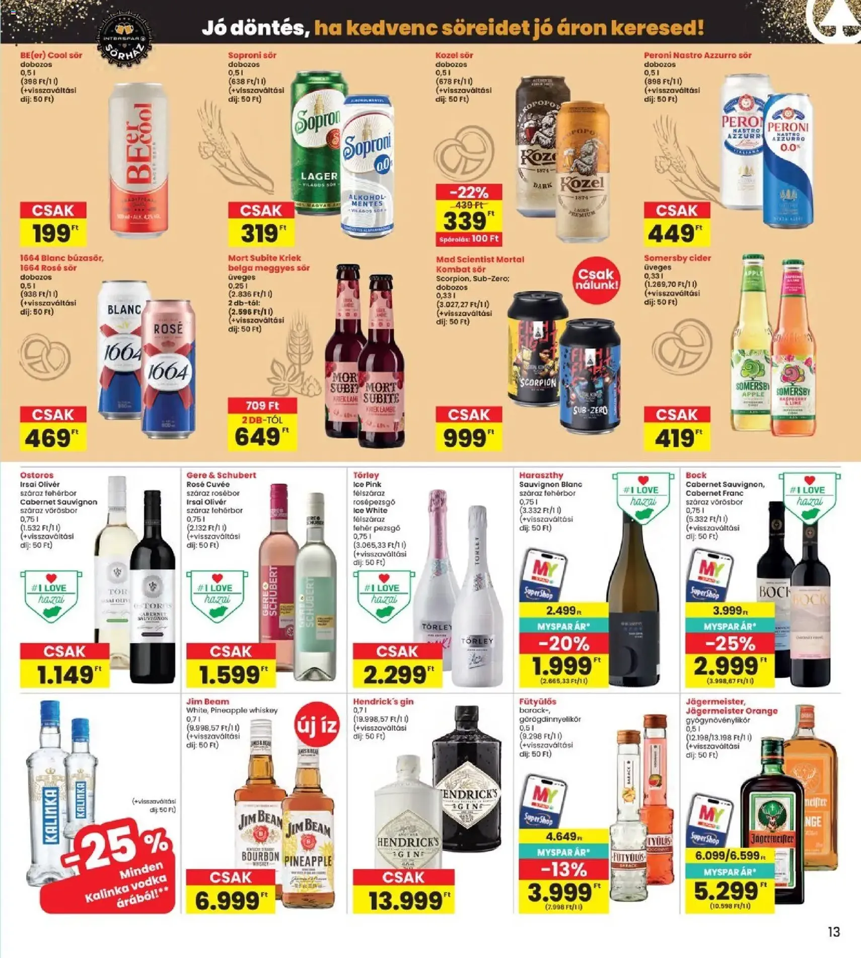 Interspar akciós újság - 2026.05.07. érvényes szórólap 13 oldal 20 oldalból