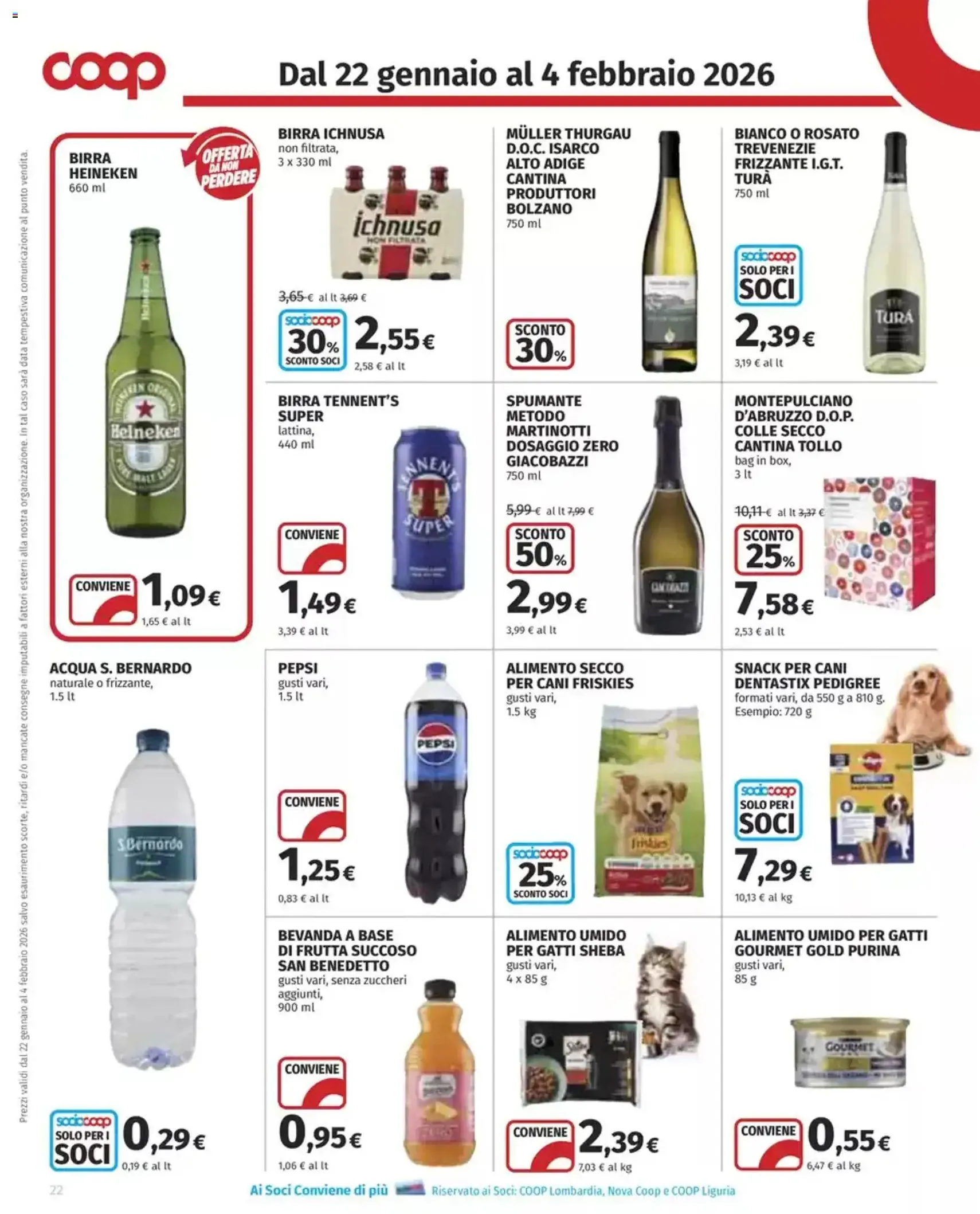 Volantino COOP - volantino valido dal 22/01/2026 pagina 22 di 31