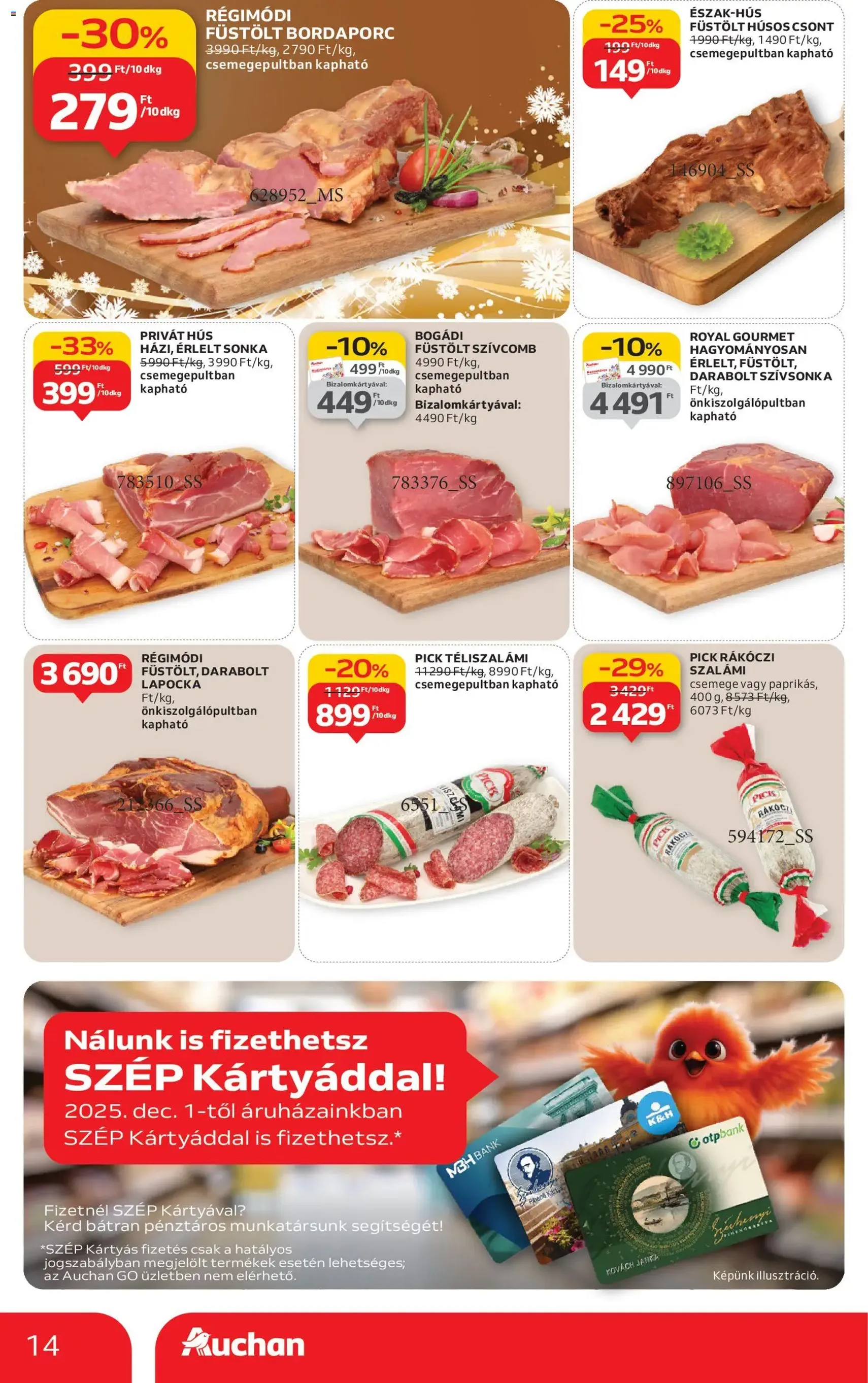 Auchan Akciós újság - 2025.12.18. érvényes szórólap 14 oldal 60 oldalból
