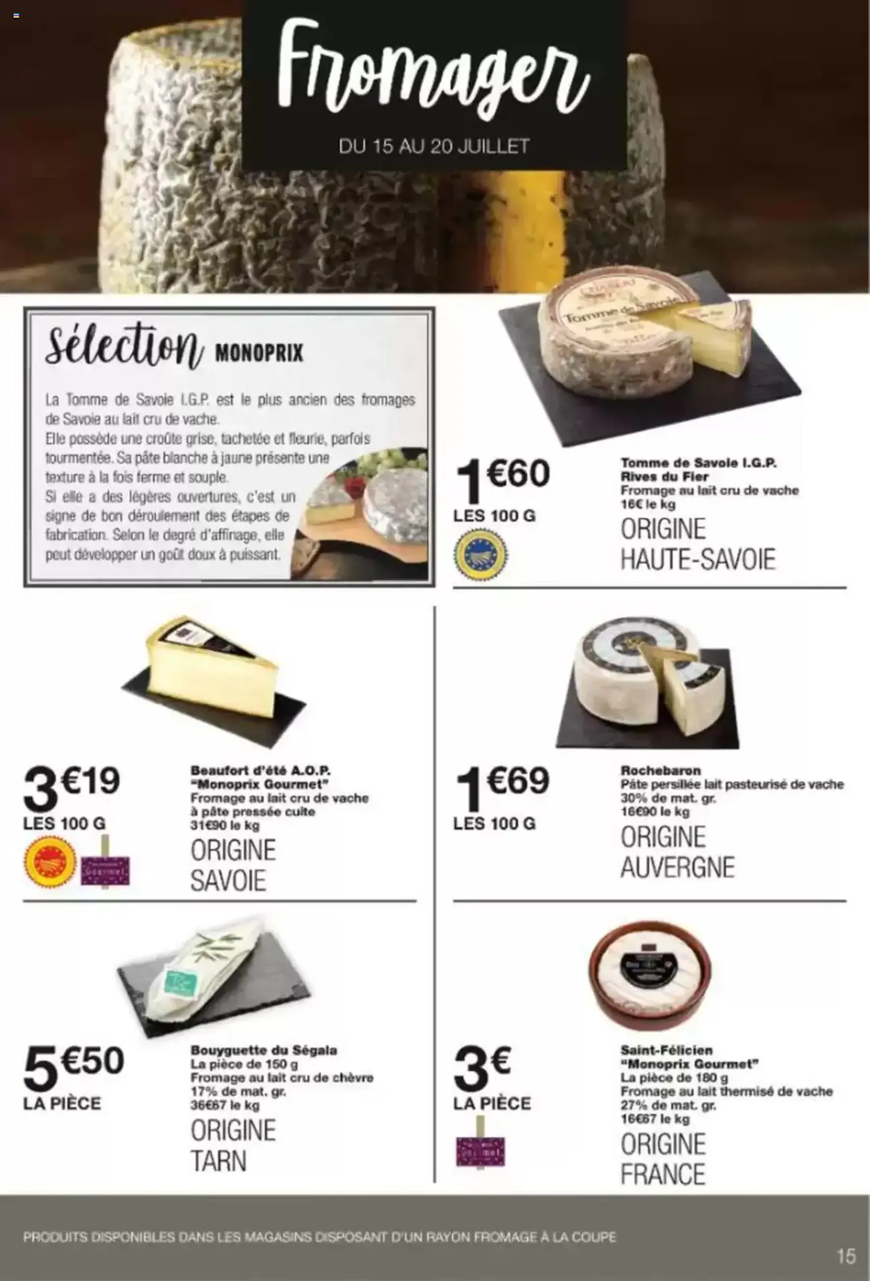 Monoprix catalogue - brochure valable à partir du 15/07/2025, page 15 sur 44 Monoprix catalogue - brochure valable à partir du 15/07/2025, page 15 sur 44