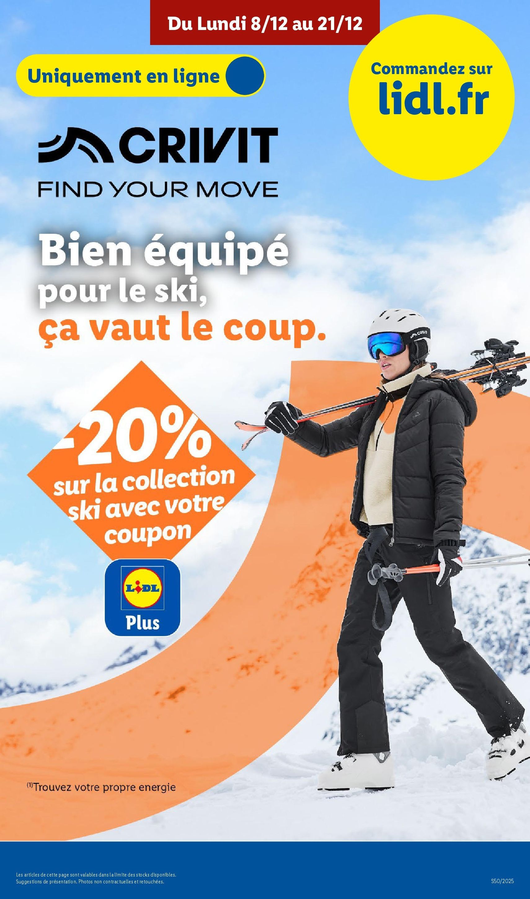 LIDL catalogue semaine 50 - brochure valable à partir du 11/12/2025, page 61 sur 88