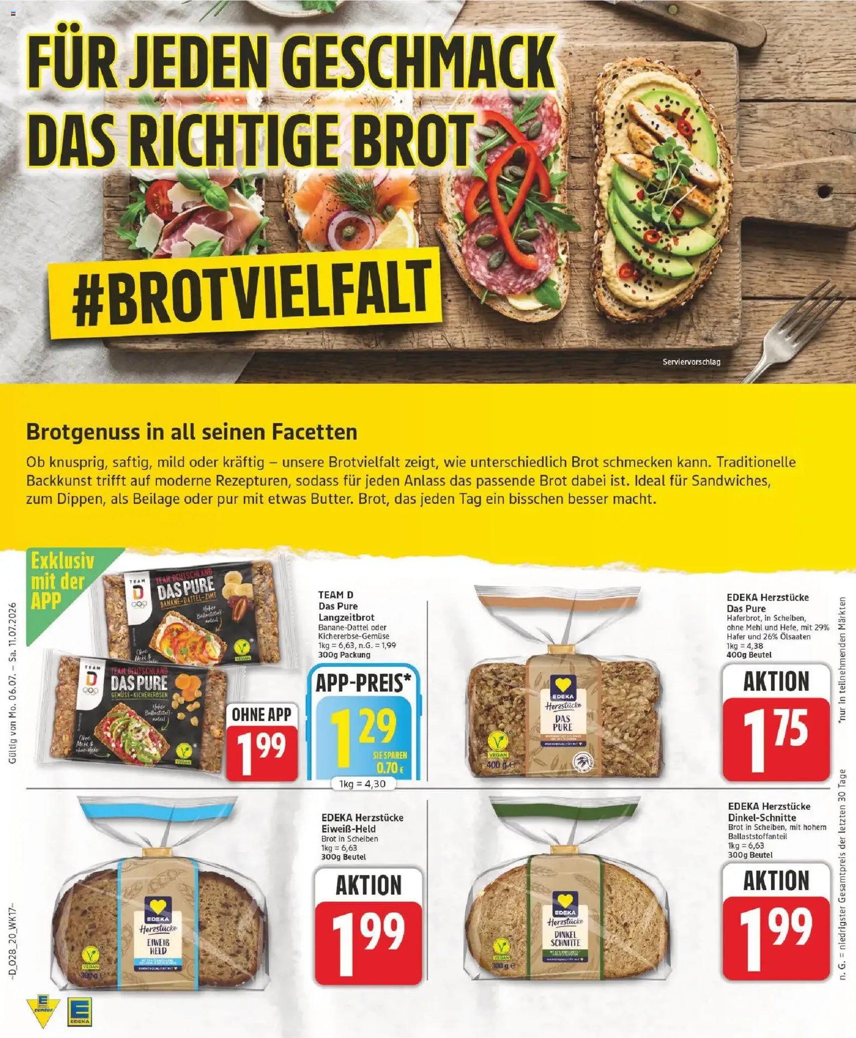 Edeka Prospekt - Gültiger Prospekt ab 06.07.2026, Seite 20 von insgesamt 27