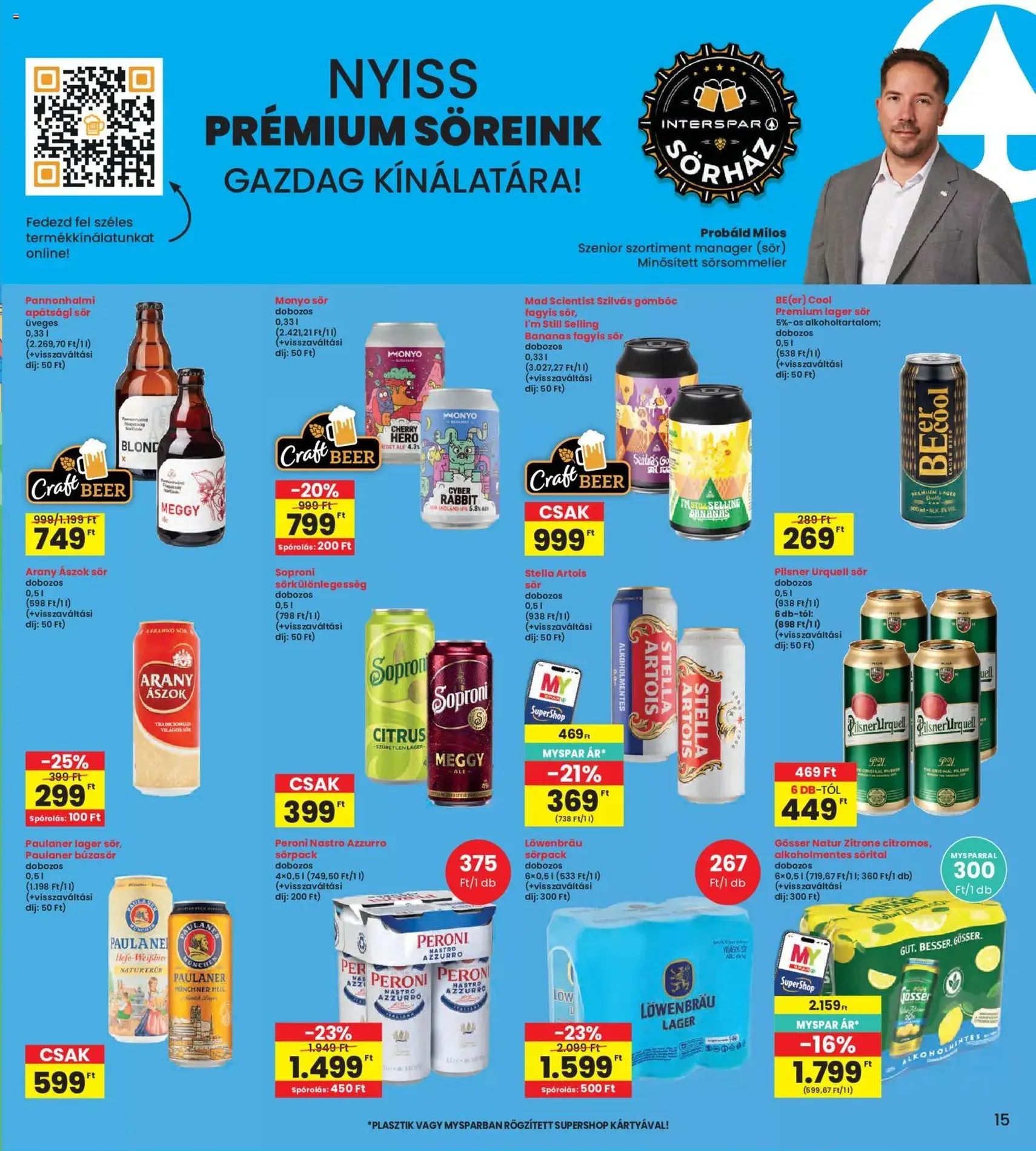 Interspar akciós újság - 2026.08.06. érvényes szórólap 15 oldal 20 oldalból