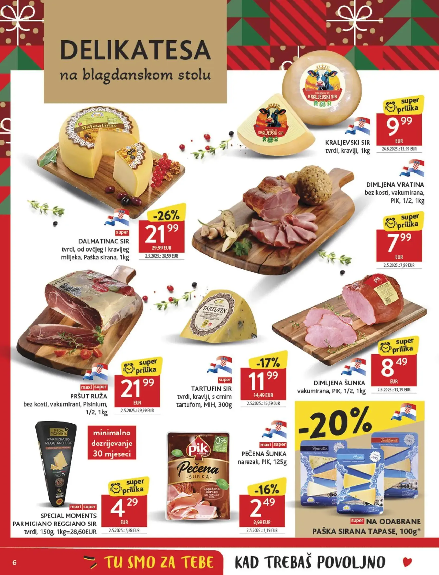 Konzum HR Akciós újság - 2025.12.27. érvényes szórólap 6 oldal 39 oldalból