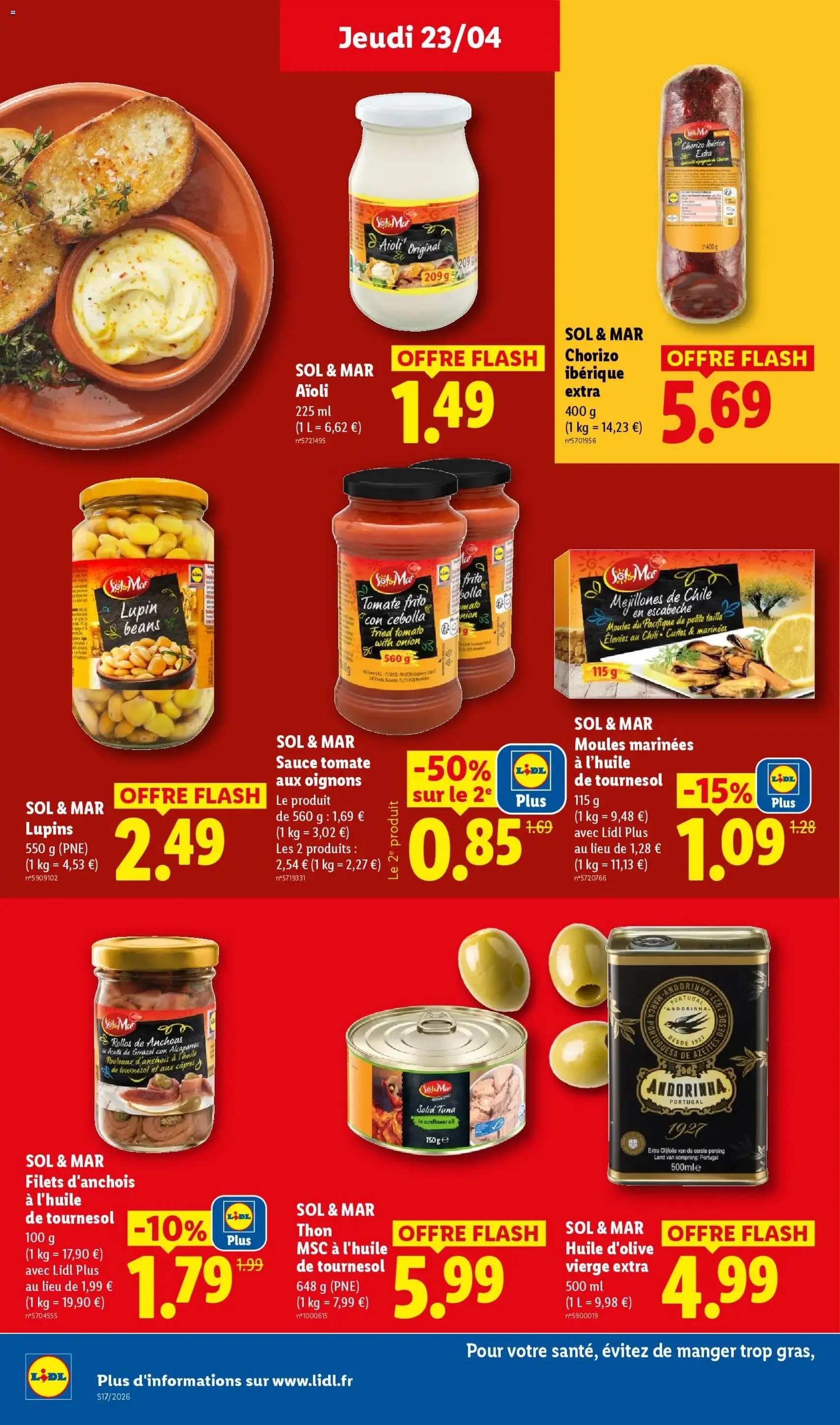 LIDL catalogue - brochure valable à partir du 23/04/2026, page 18 sur 70