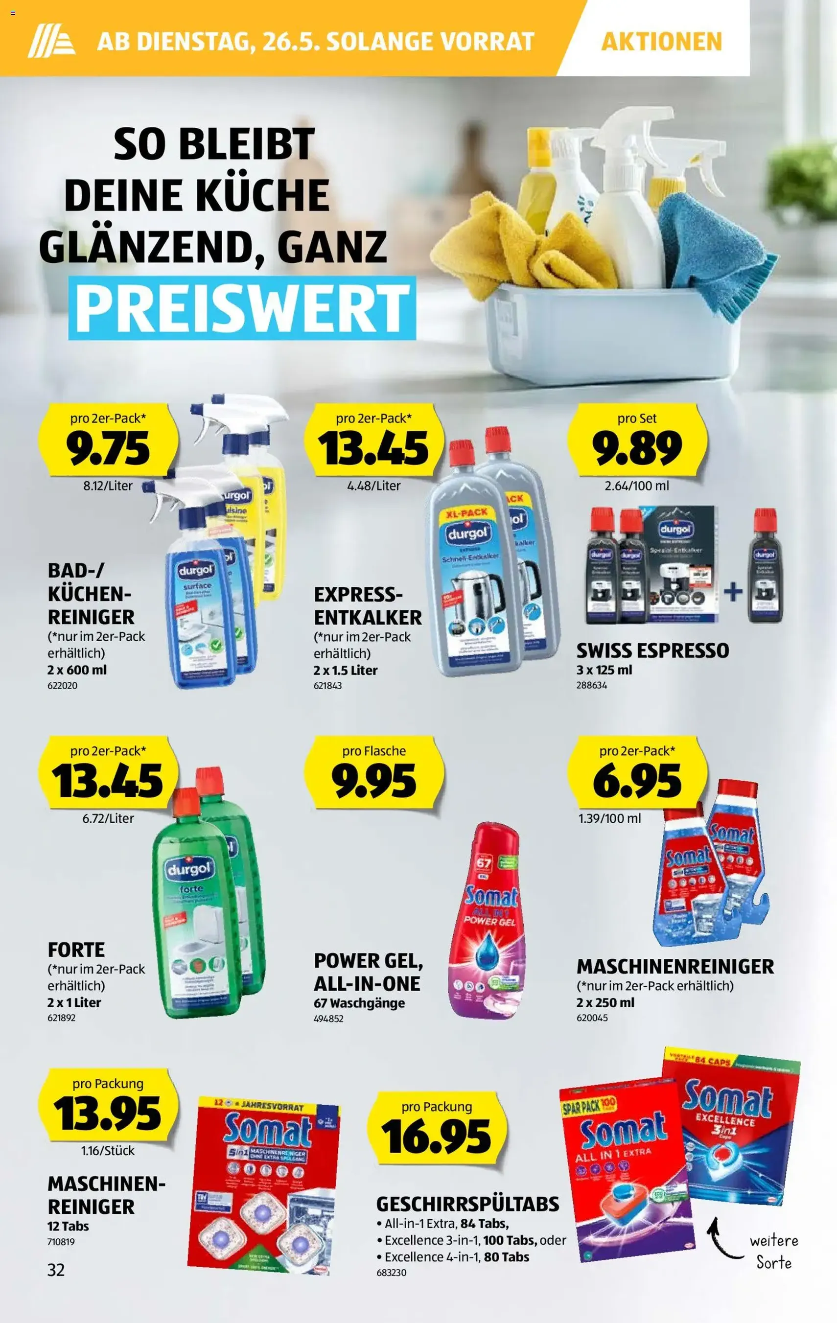Aldi aktionen - Gültiger Prospekt ab 21.05.2026, Seite 32 von insgesamt 39