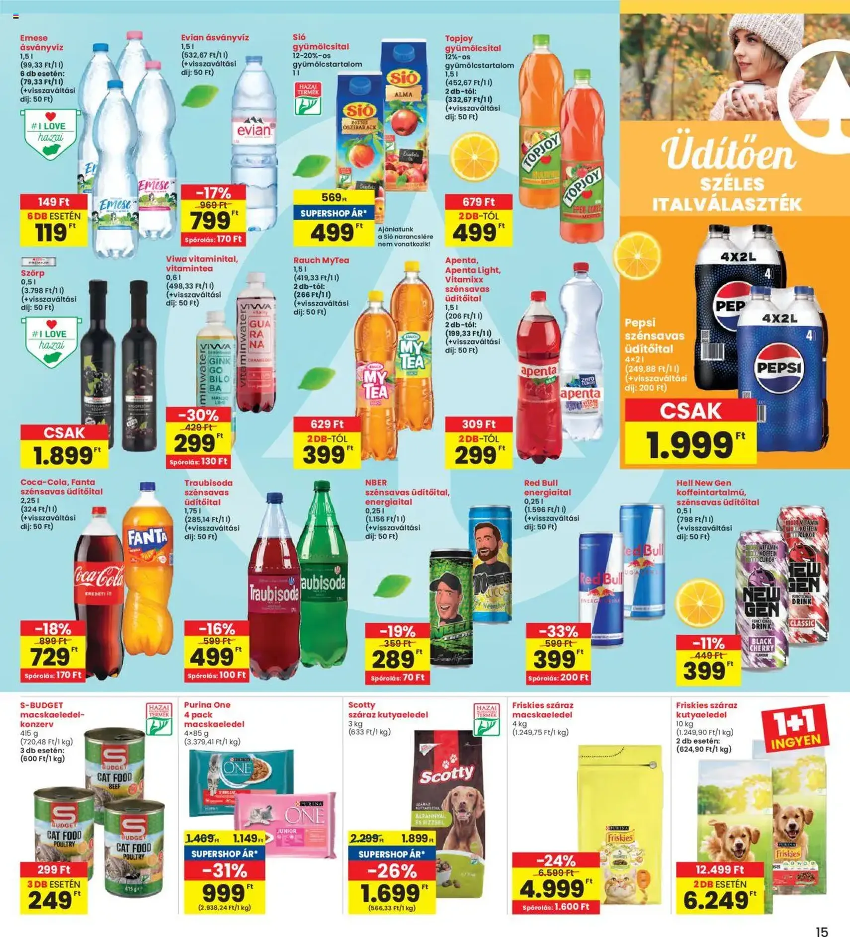 Interspar Akciós újság - 2025.10.16. érvényes szórólap 15 oldal 19 oldalból Interspar Akciós újság - 2025.10.16. érvényes szórólap 15 oldal 19 oldalból