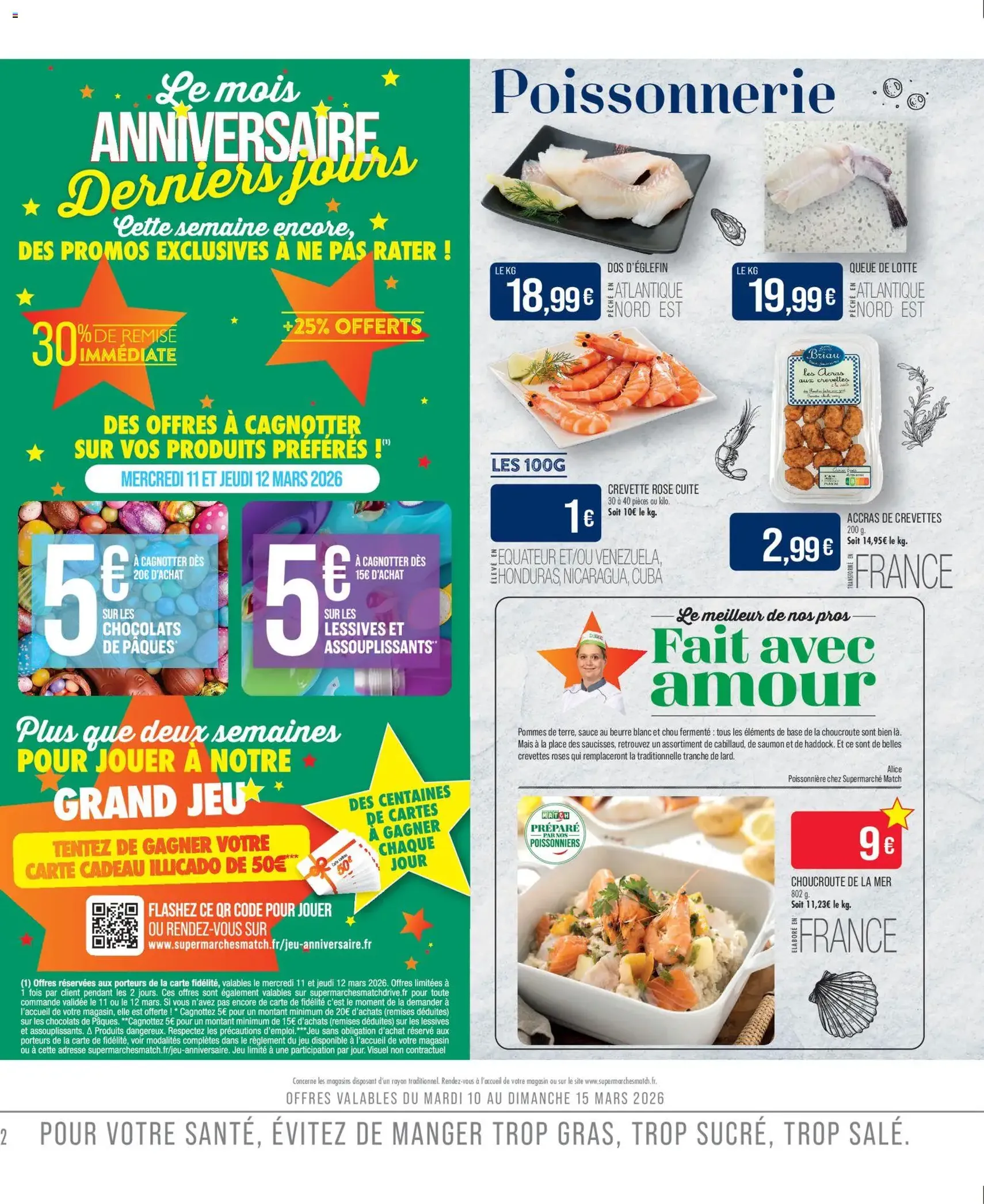 Match Supermarché catalogue - brochure valable à partir du 10/03/2026, page 4 sur 22