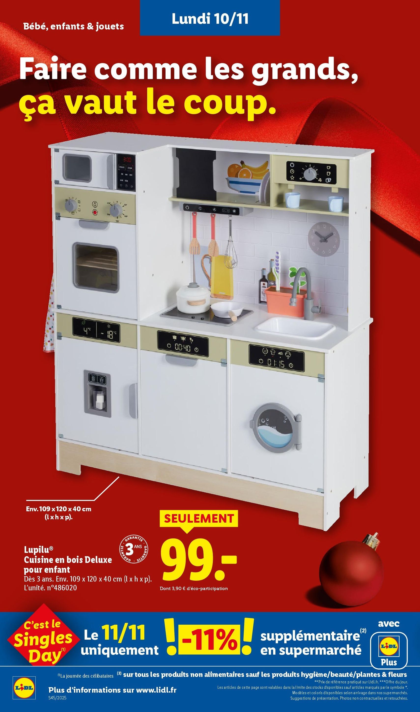 LIDL catalogue semaine 45 - brochure valable à partir du 06/11/2025, page 72 sur 95