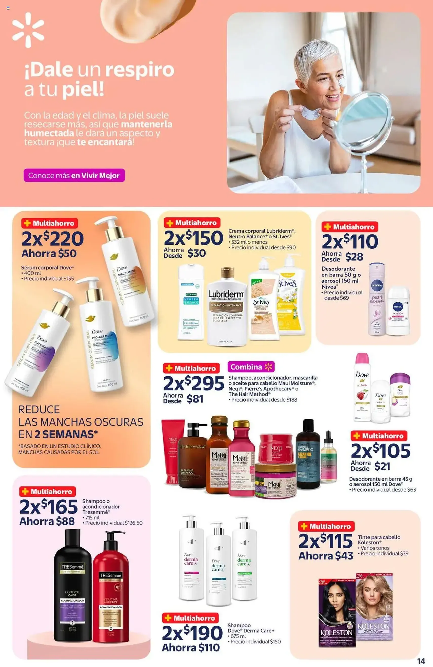 Walmart - Folleto la belleza - folleto válido desde 19/09/2025 página 14 de 21 Walmart - Folleto la belleza - folleto válido desde 19/09/2025 página 14 de 21