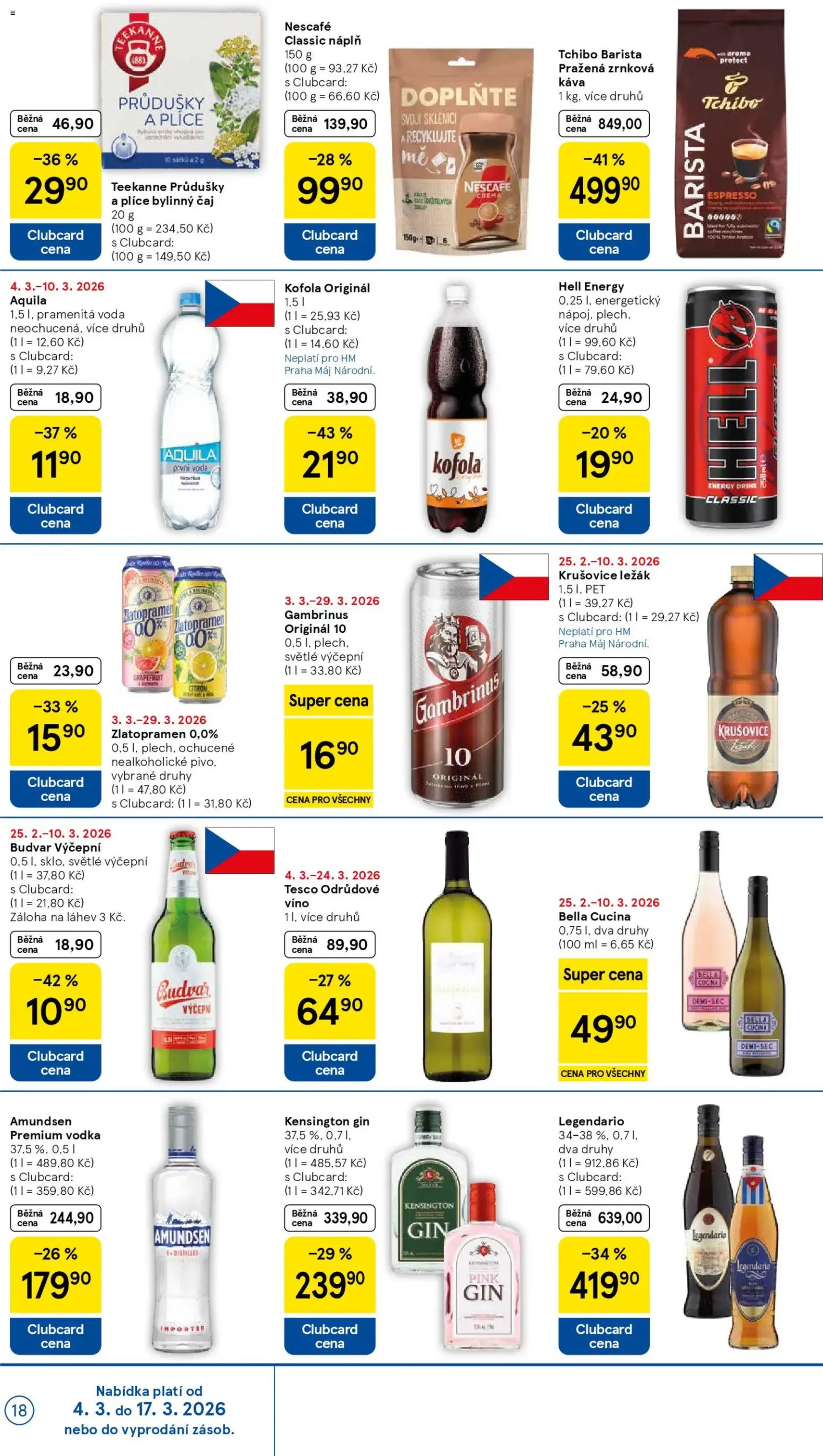 Tesco leták - Hypermarket - platný leták od 04.03.2026 strana 18 z 25