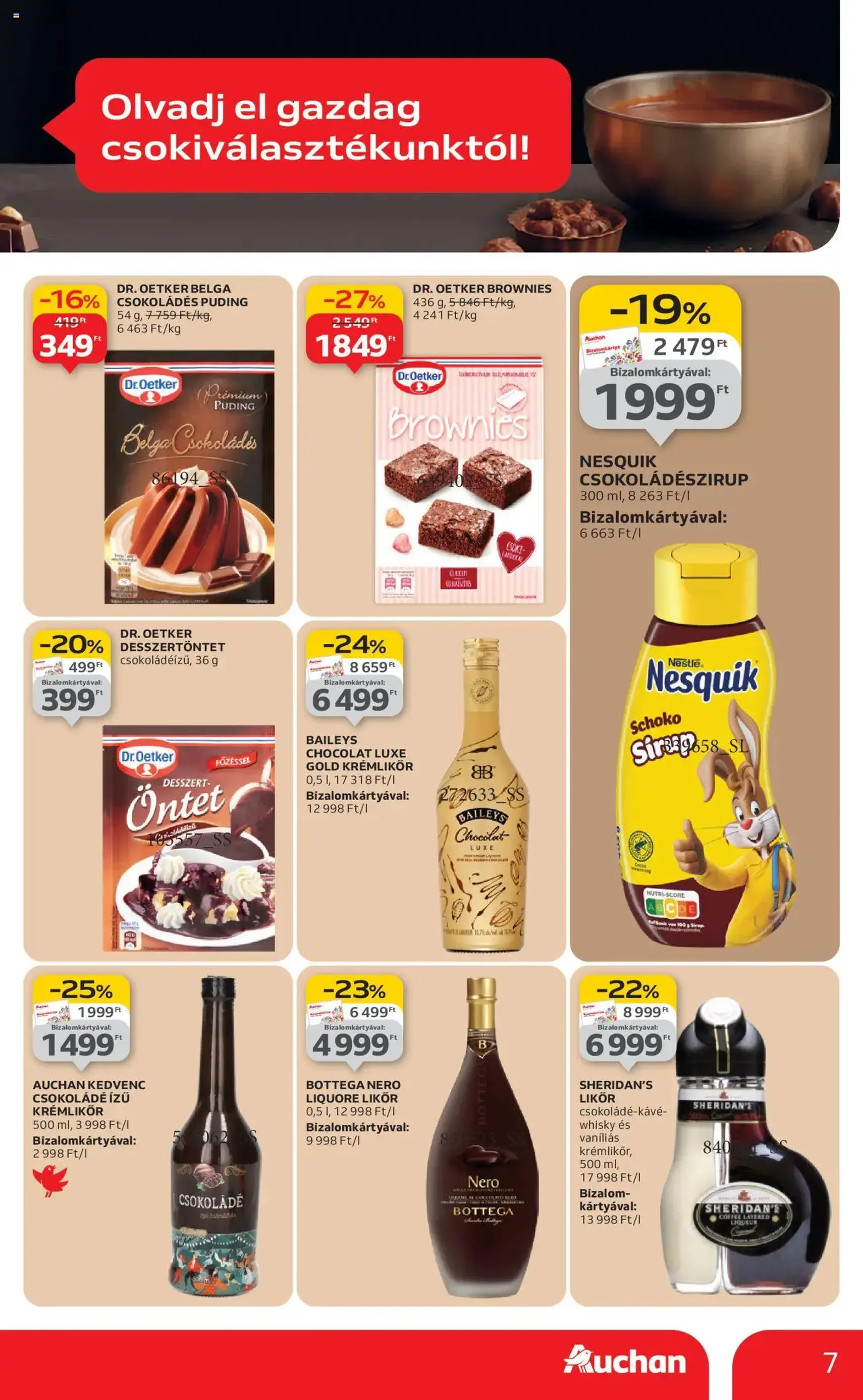 Auchan Akciós újság - 2025.10.09. érvényes szórólap 7 oldal 64 oldalból