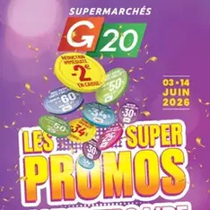 G20 Supermarchés catalogue - Prévisualisation du catalogue valable à partir du 03/06/2026