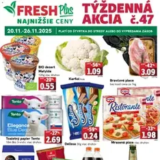 Fresh leták - náhľad letáku platný od 20.11.2025
