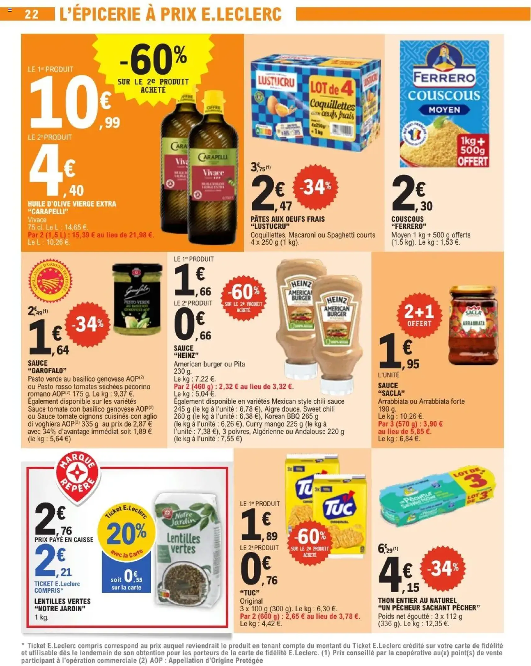 E.Leclerc catalogue semaine 42 - brochure valable à partir du 14/10/2025, page 22 sur 36