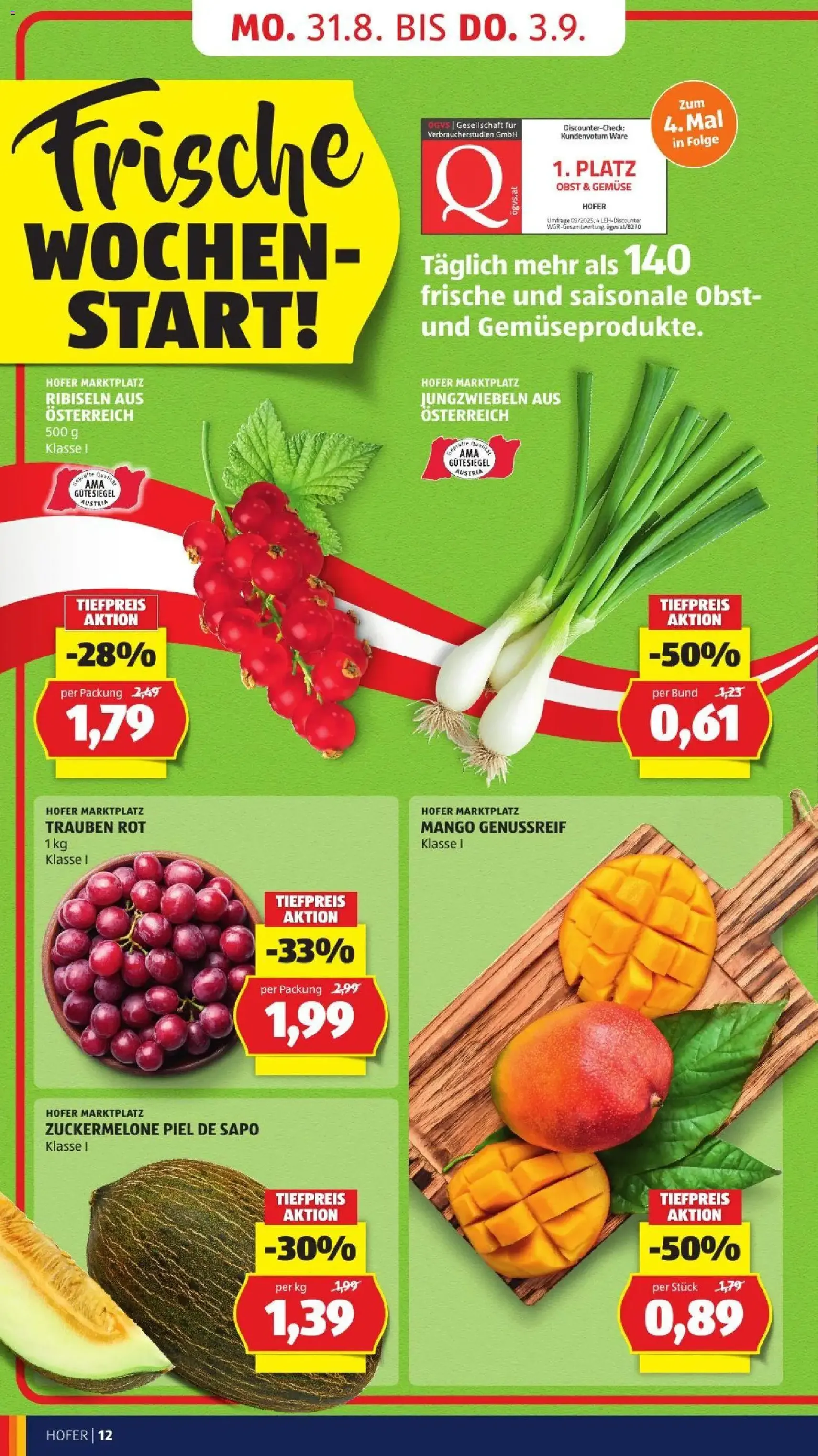 Hofer Flugblatt - Gültiger Prospekt ab 28.08.2026, Seite 22 von insgesamt 45