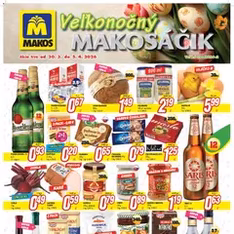 Makos leták - náhľad letáku platný od 30.03.2026